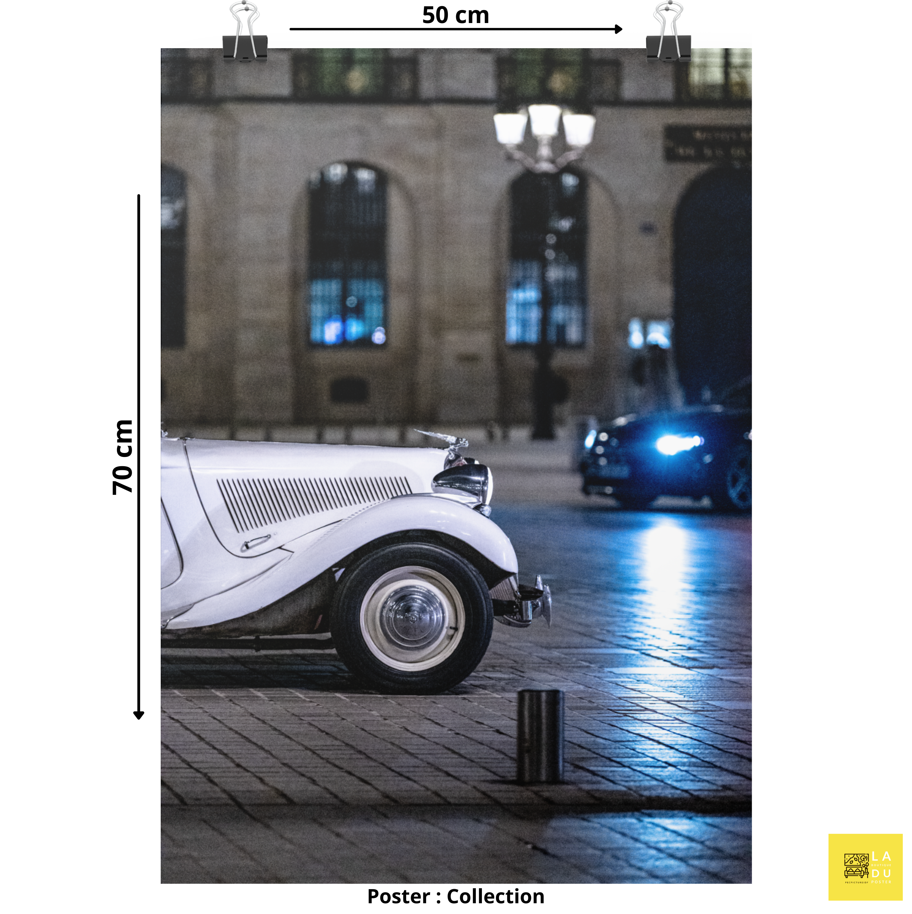 Wall Poster - Vintage Car - Car Photography