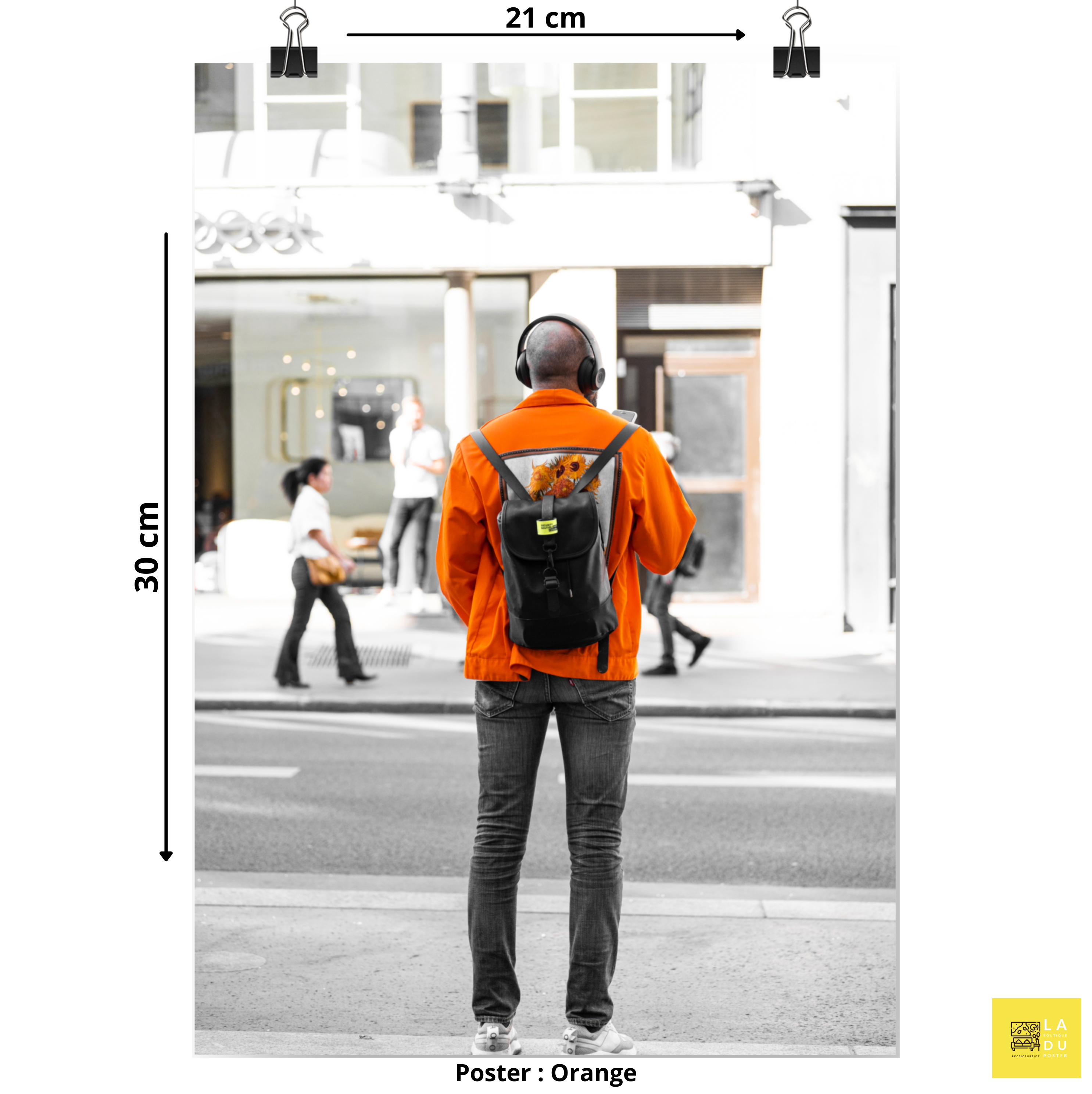 Orange - Poster - La boutique du poster Français