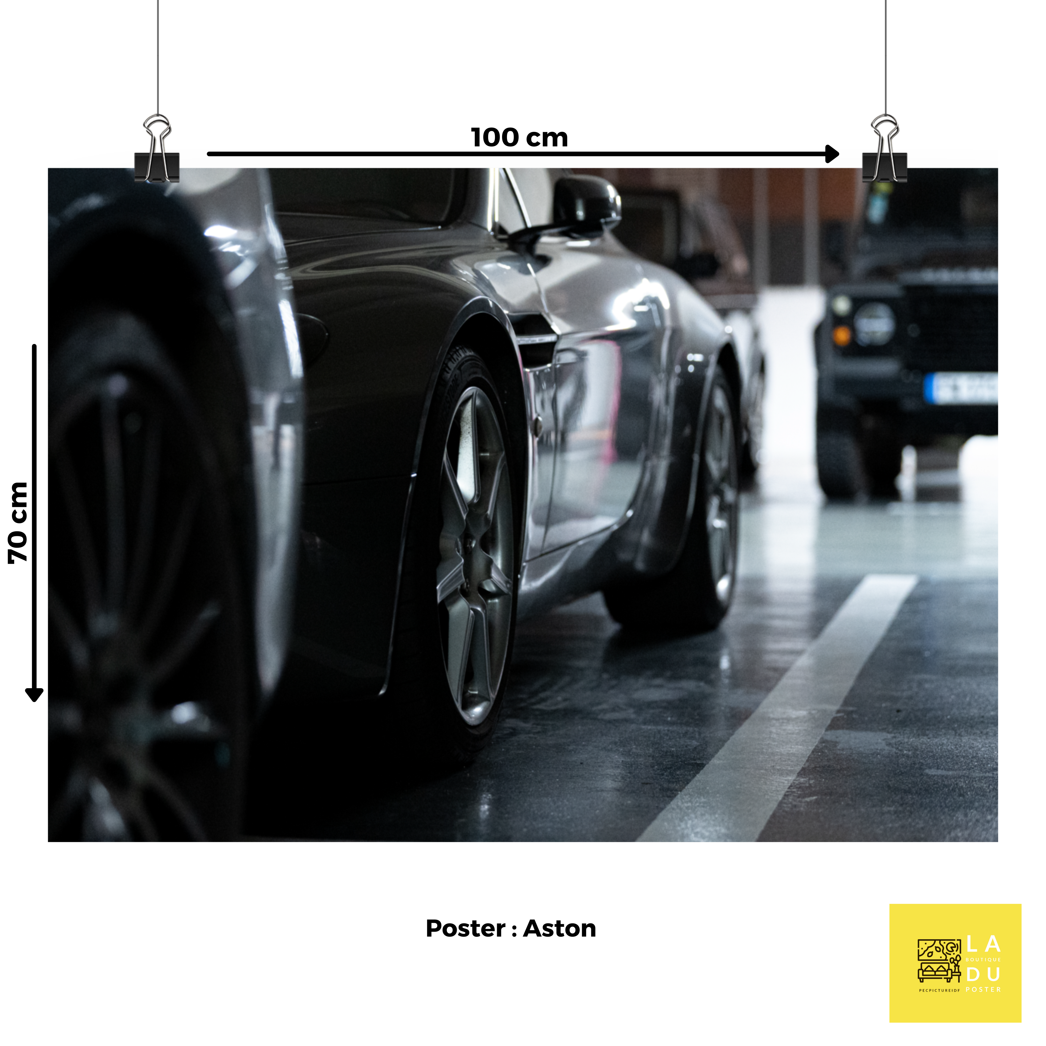 Aston Martin N02 - Poster - La boutique du poster Français