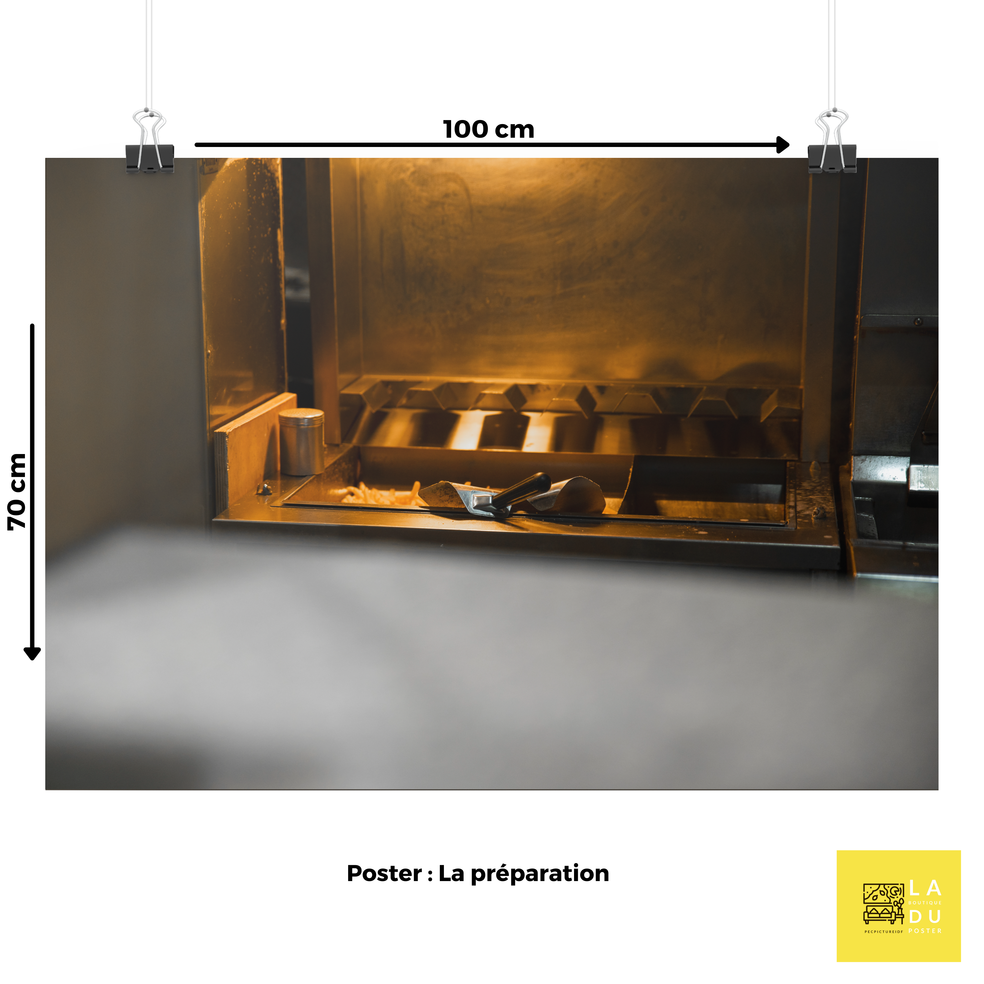 La préparation - Poster - La boutique du poster Français