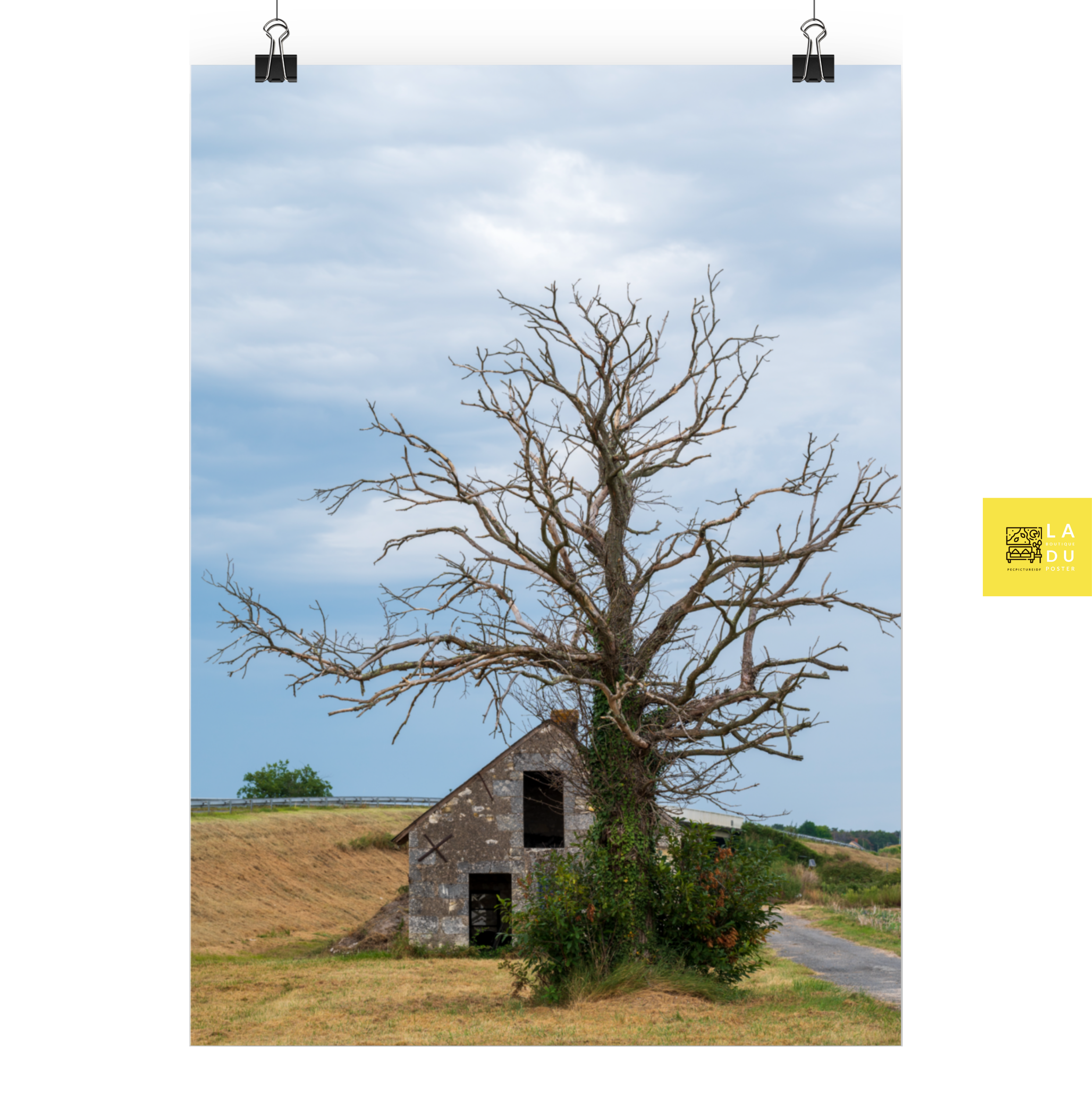 Maison abandonnée - Poster - La boutique du poster Français