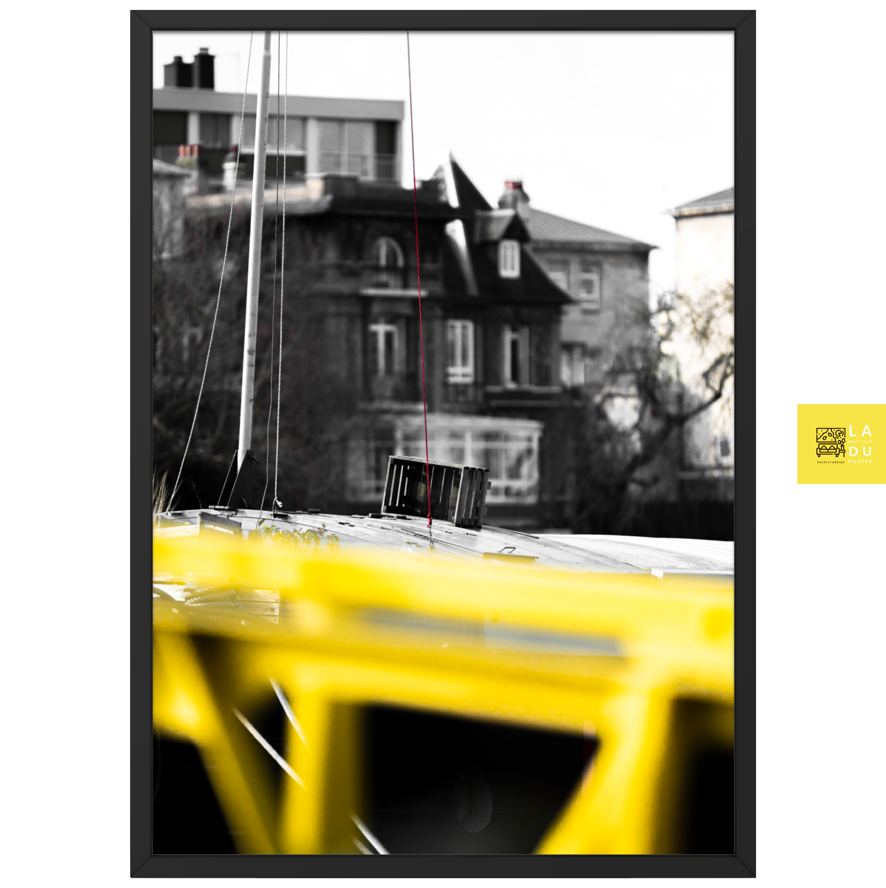 Poster mural - La cagette – Photographie de rue à Rouen – Poster photo, poster XXL, Photo d’art, photographie murale et des posters muraux des photographies de rue unique au monde. La boutique de posters créée par un Photographe français.