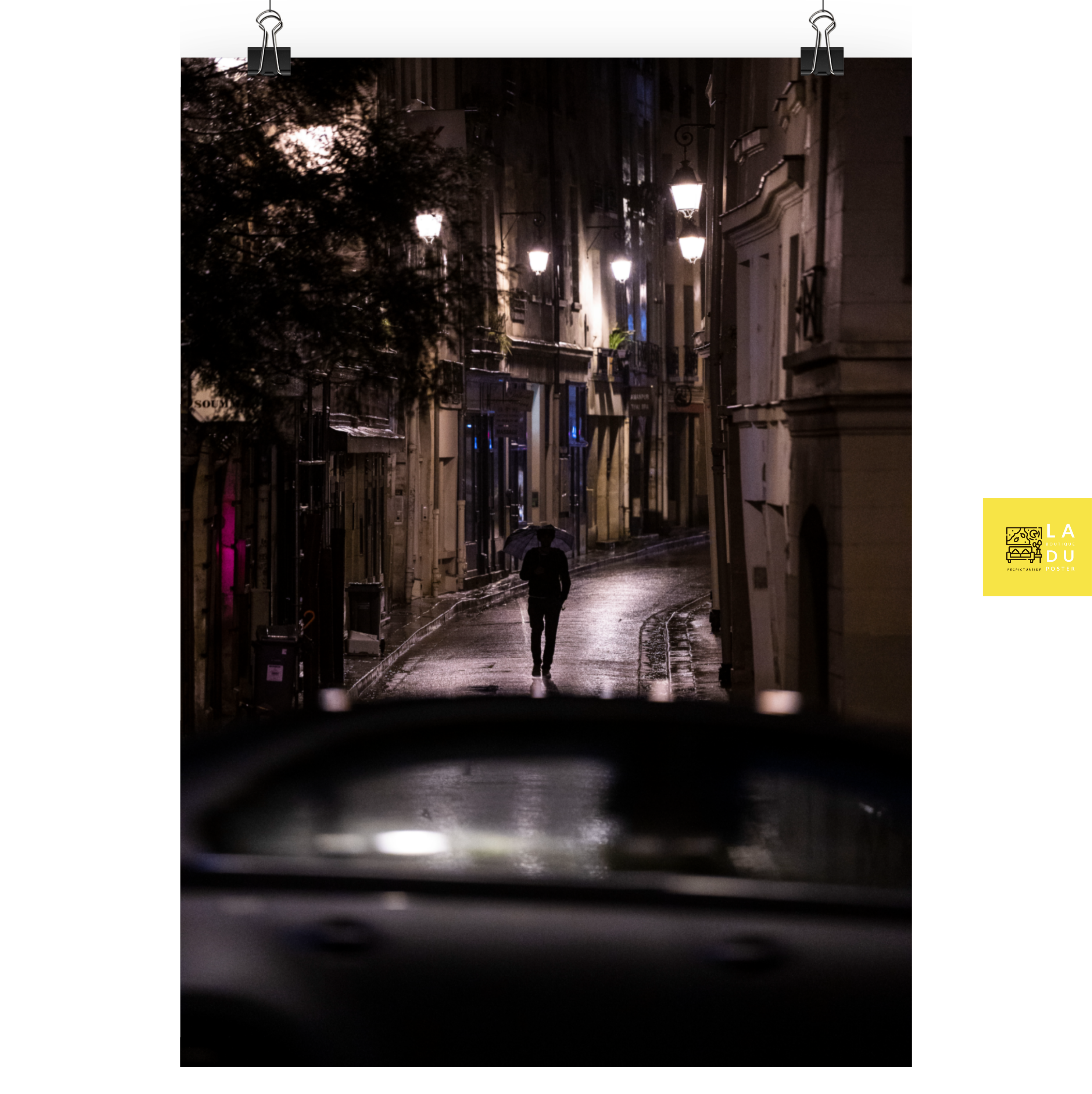 Ébloui par la nuit - Poster - La boutique du poster Français