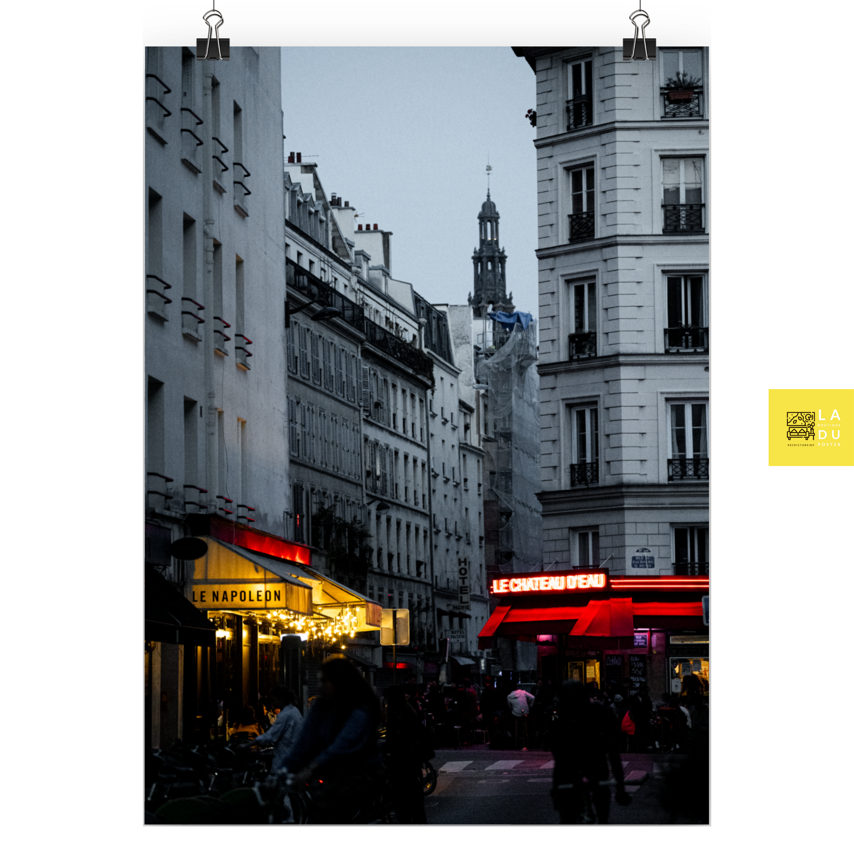Poster mural - Les rues de Paris – Photographie de rue – Poster photo, poster XXL, Photo d’art, photographie murale et des posters muraux des photographies de rue unique au monde. La boutique de posters créée par un Photographe français.