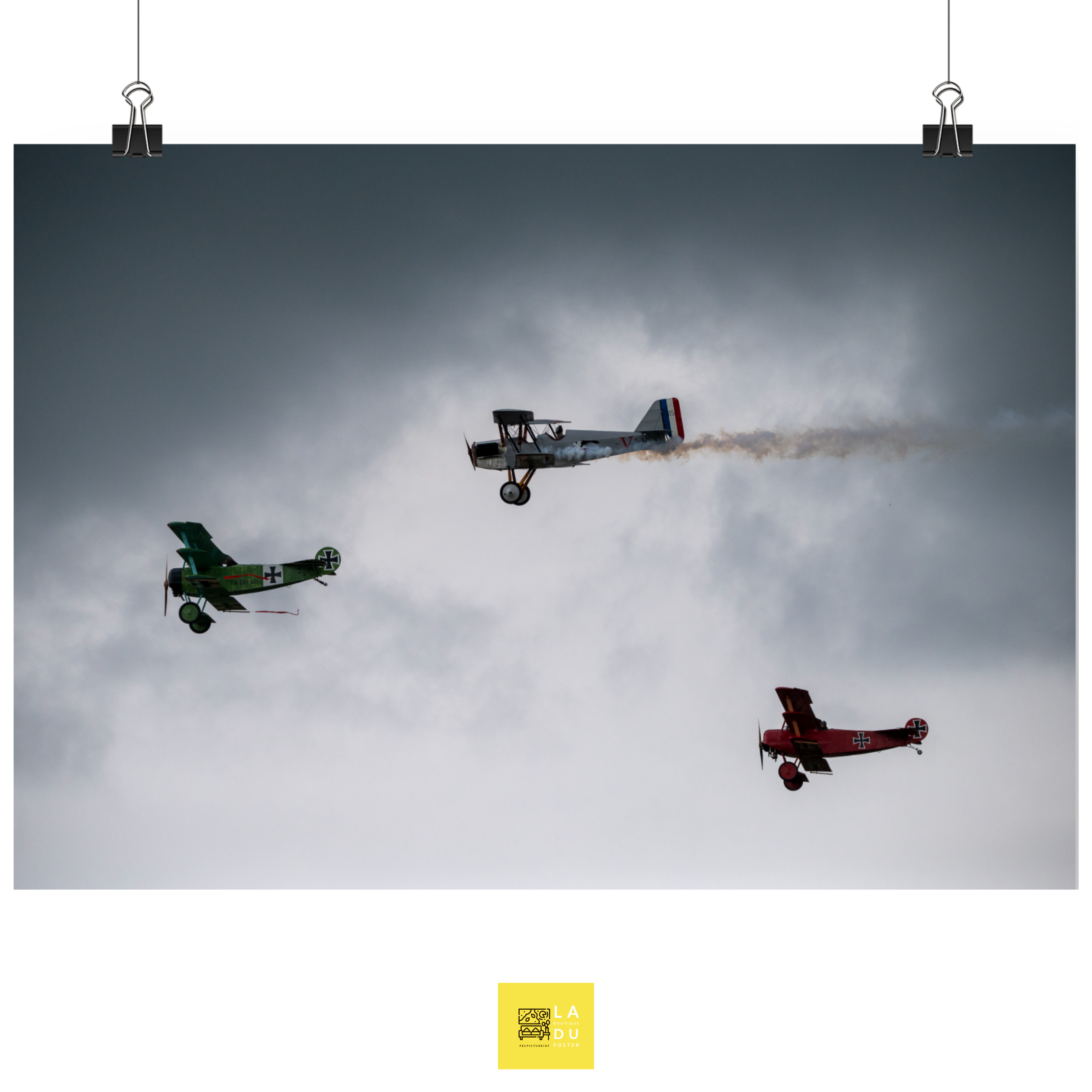 L'escadron volant N01 - Poster - La boutique du poster Français