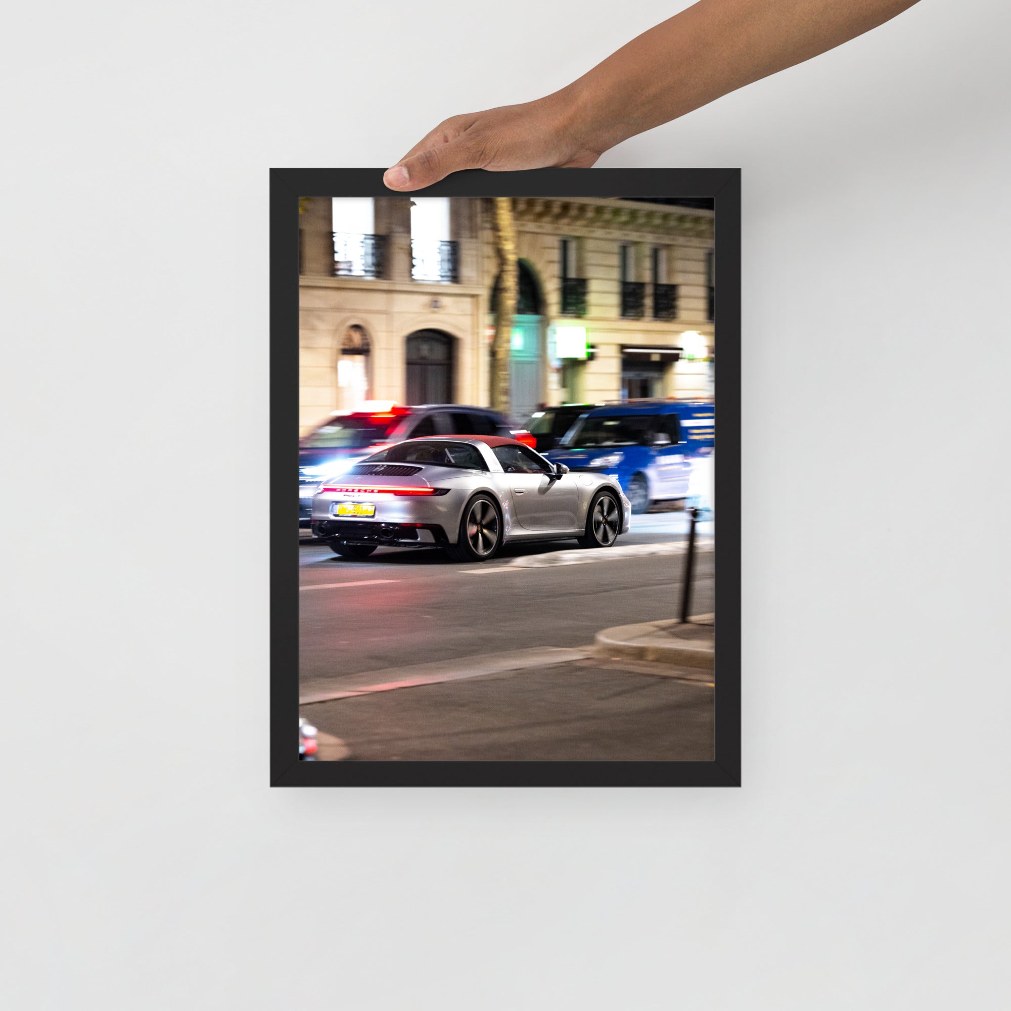 Poster mural - Porsche Targa – Photographie de voiture – Poster photo, poster XXL, photographie murale et des posters muraux unique au monde. La boutique de posters créée par Yann Peccard un Photographe français.
