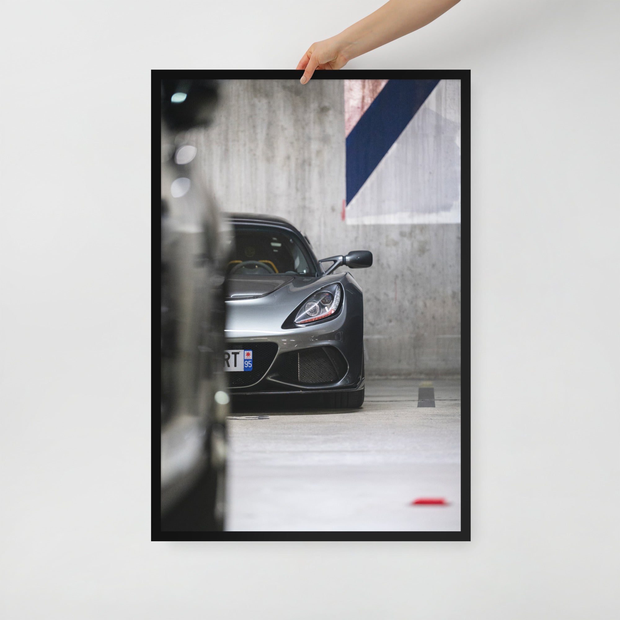 Lotus Elise - Poster encadré - La boutique du poster Français