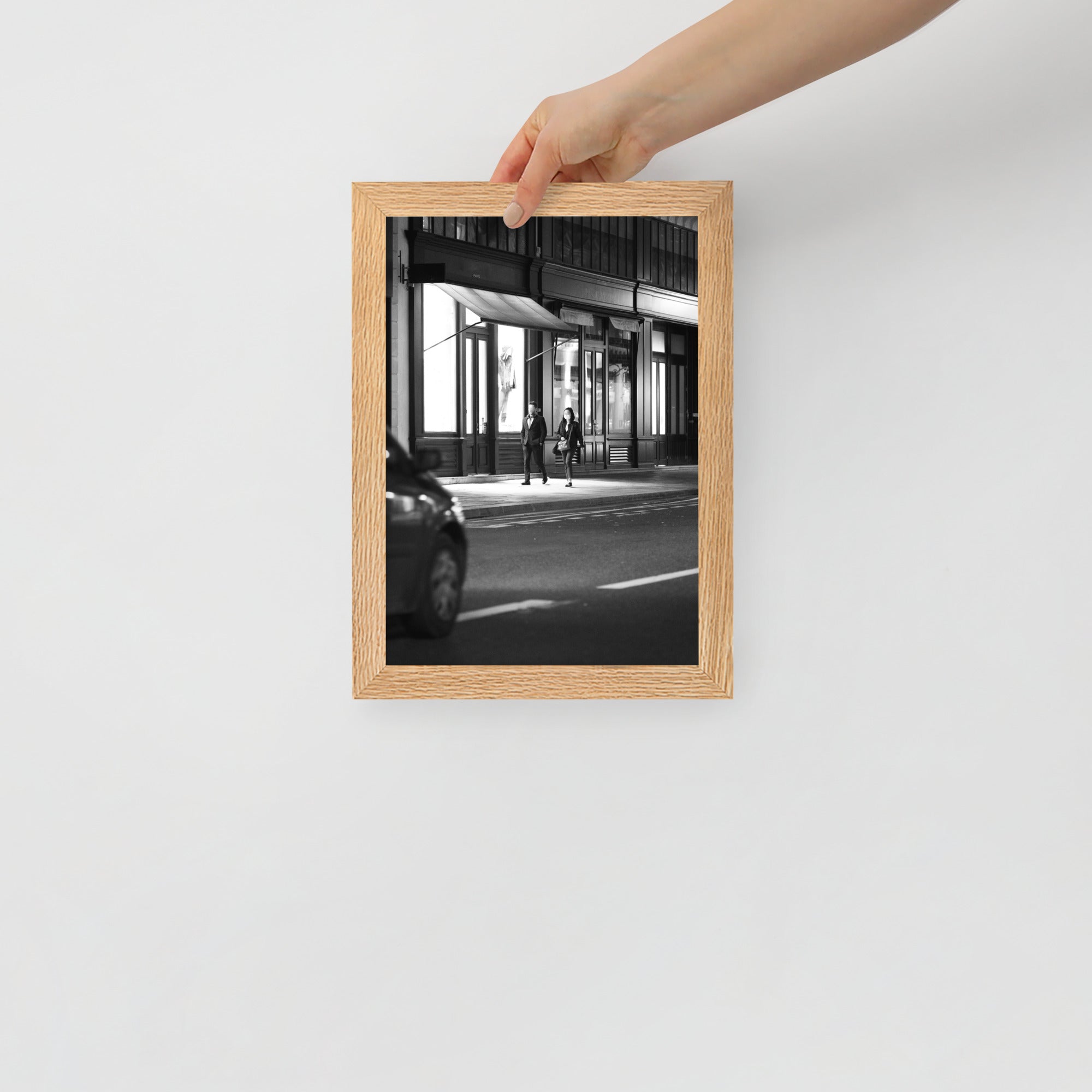 Poster mural - Vitrine N02 – Photographie de rue en noir et blanc – Poster photographie, photographie murale et des posters muraux unique au monde. La boutique de posters créée par Yann Peccard un Photographe français.