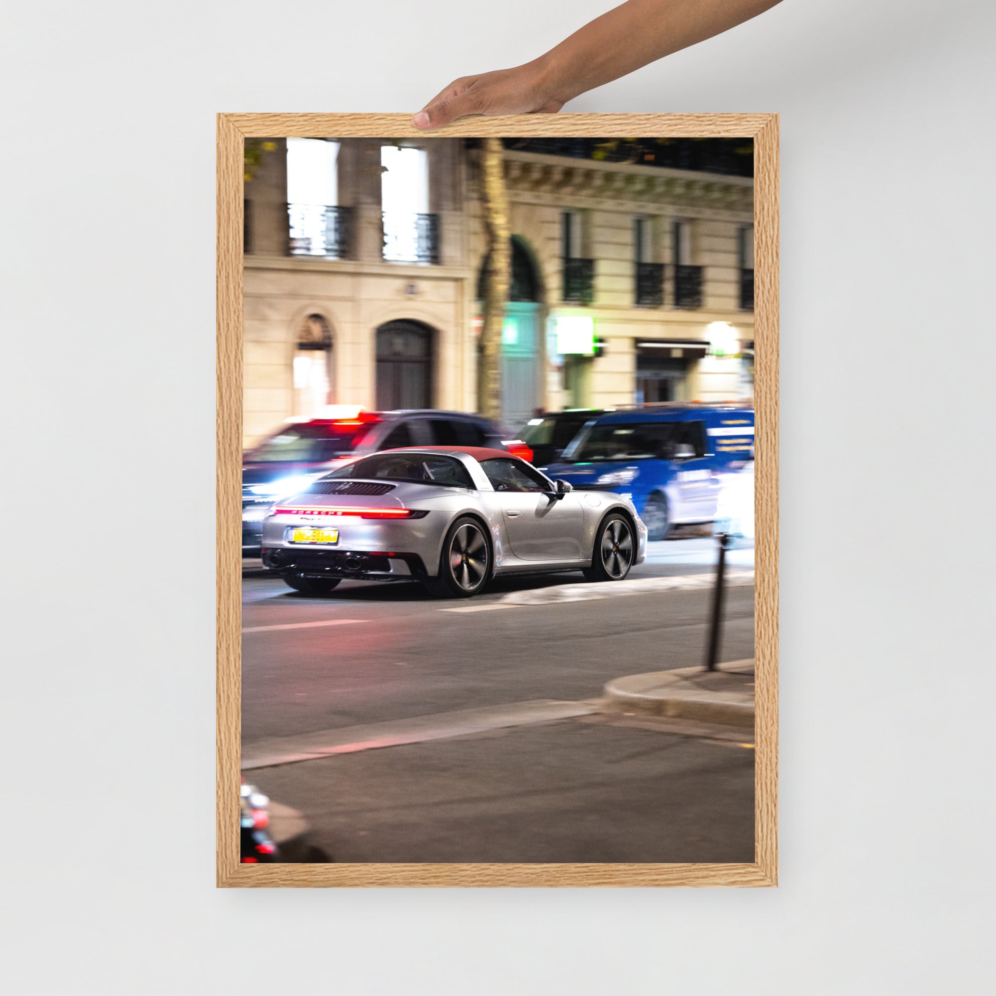 Poster mural - Porsche Targa – Photographie de voiture – Poster photo, poster XXL, photographie murale et des posters muraux unique au monde. La boutique de posters créée par Yann Peccard un Photographe français.