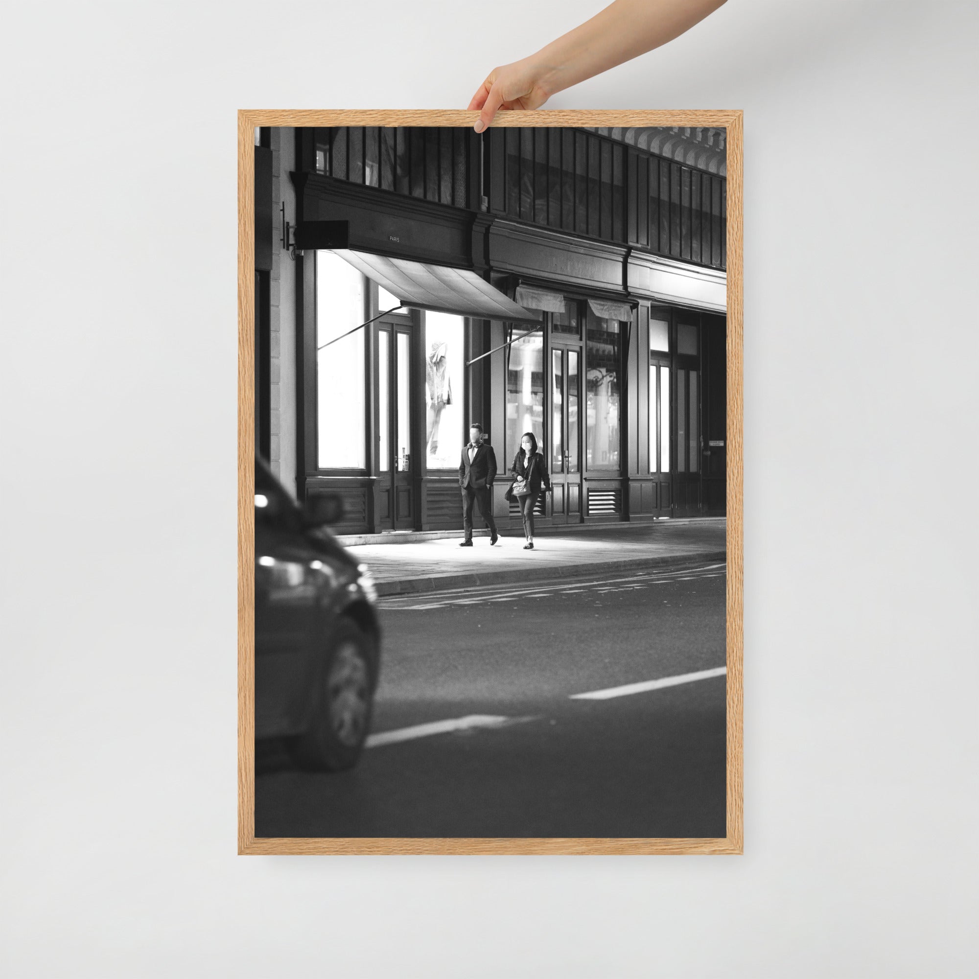 Poster mural - Vitrine N02 – Photographie de rue en noir et blanc – Poster photographie, photographie murale et des posters muraux unique au monde. La boutique de posters créée par Yann Peccard un Photographe français.