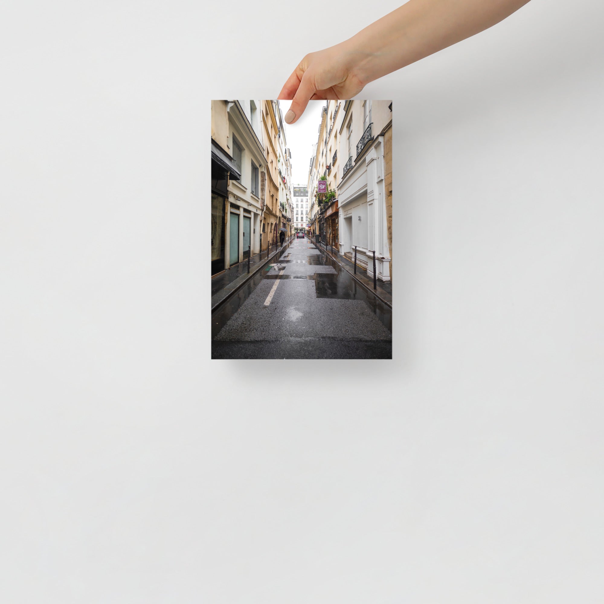 Poster mural - Rue Sauval – Photographie de rue – Poster photo, poster XXL, photographie murale et des posters muraux unique au monde. La boutique de posters créée par Yann Peccard un Photographe français.