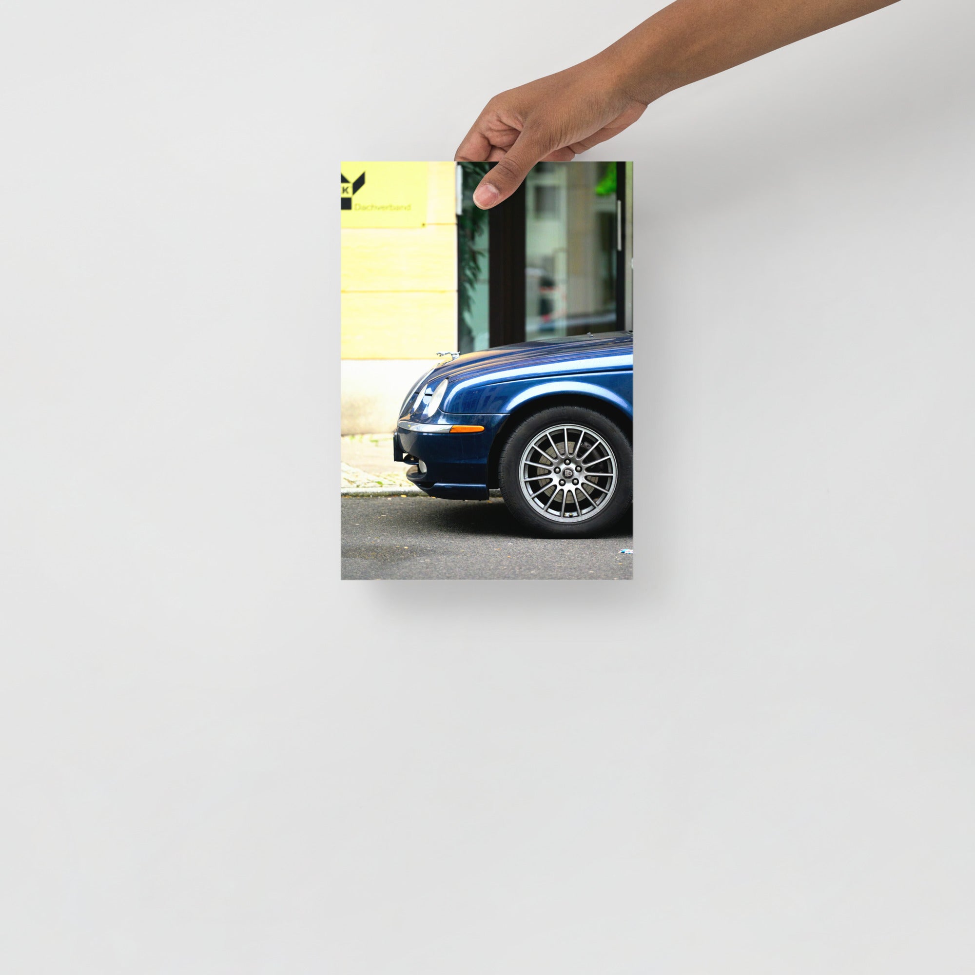 Poster mural - Jaguar s-type – Photographie de voiture – Poster photo, poster XXL, Photo d’art, photographie murale et des posters muraux des photographies de rue unique au monde. La boutique de posters créée par un Photographe français.