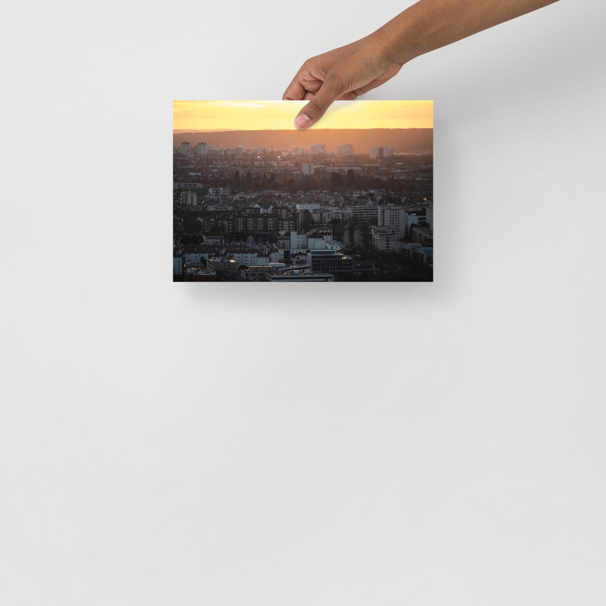 Poster mural - Coucher de soleil N02 – Photographie coucher de soleil – Poster photo, poster XXL, Photo d’art, photographie murale et des posters muraux des photographies de rue unique au monde. La boutique de posters créée par un Photographe français.