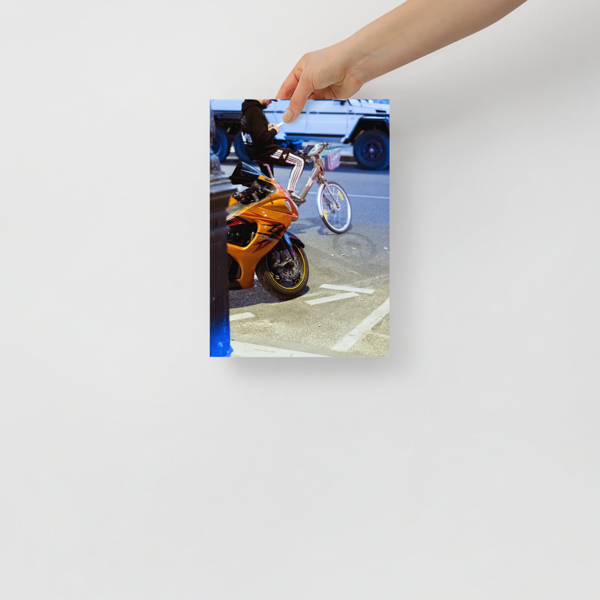 Poster - Hayabusa Suzuki – Photographie de moto – Décoration murale pas cher à partir de 24,99€ , décoration murale, poster XXL, Photos d’arts, photographie murale, Posters muraux unique au monde. La boutique de posters créée par un Photographe français