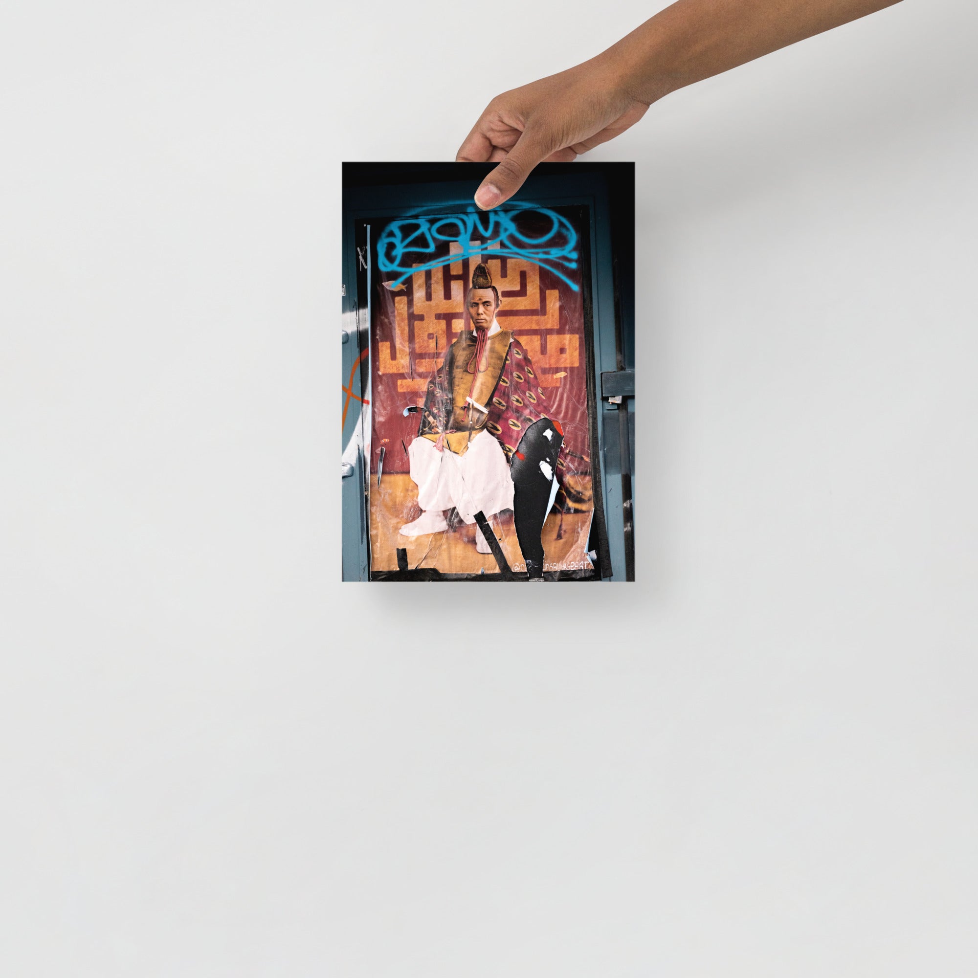 Poster mural - Samouraï – Photographie d'art – Poster photo, poster XXL, photographie murale et des posters muraux unique au monde. La boutique de posters créée par Yann Peccard un Photographe français.