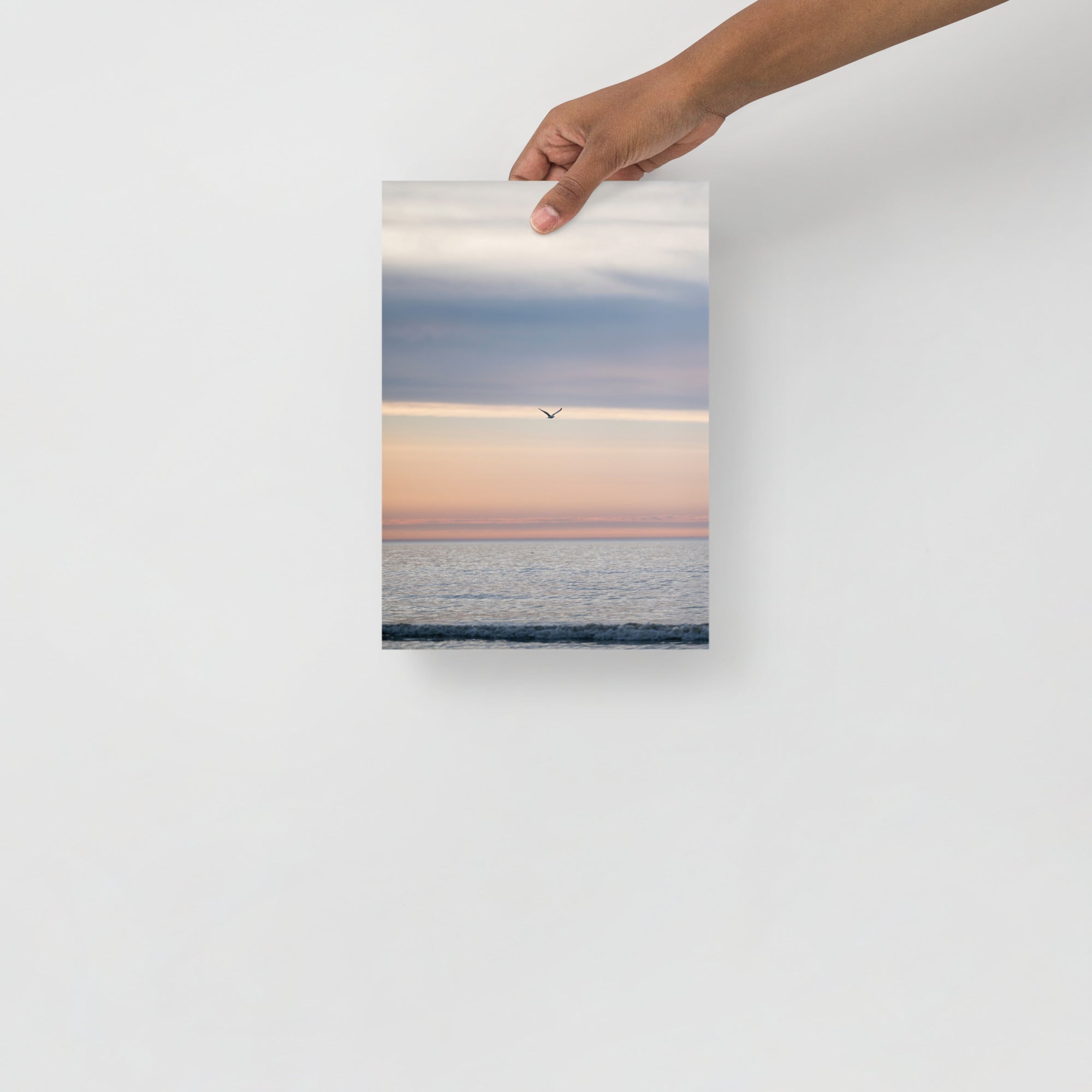 Poster mural - Plage du nord N01 – Photographie de paysage et coucher de soleil – Poster photo, poster XXL, photographie murale et des posters muraux unique au monde. La boutique de posters créée par Yann Peccard un Photographe français.