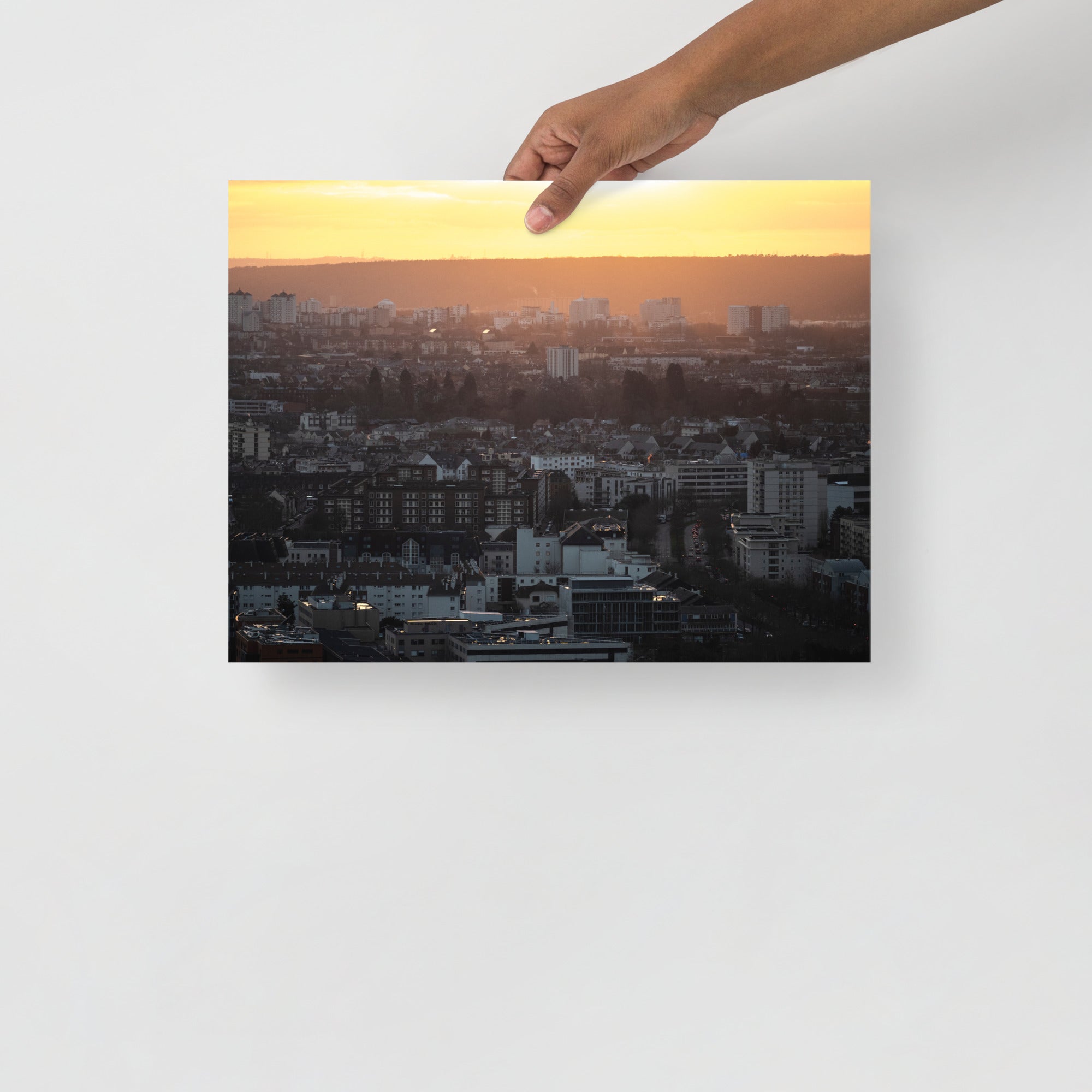 Poster mural - Coucher de soleil N02 – Photographie coucher de soleil – Poster photo, poster XXL, Photo d’art, photographie murale et des posters muraux des photographies de rue unique au monde. La boutique de posters créée par un Photographe français.