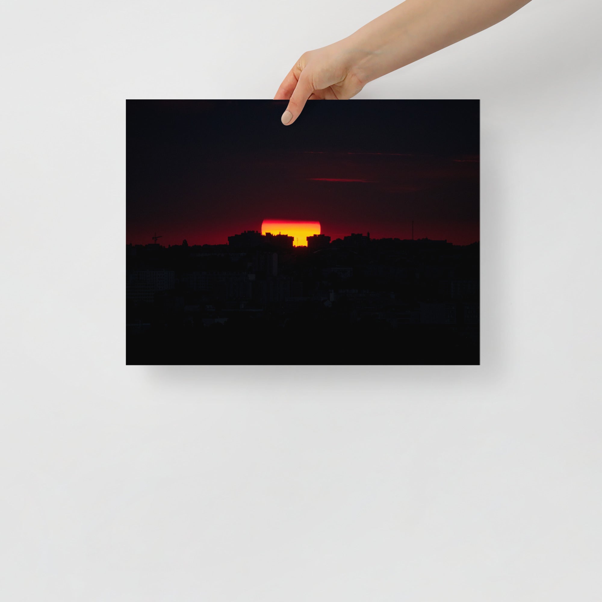 Poster mural - Coucher de soleil N06 – Photographie coucher de soleil – Poster photo, poster XXL, Photo d’art, photographie murale et des posters muraux des photographies de rue unique au monde. La boutique de posters créée par un Photographe français.