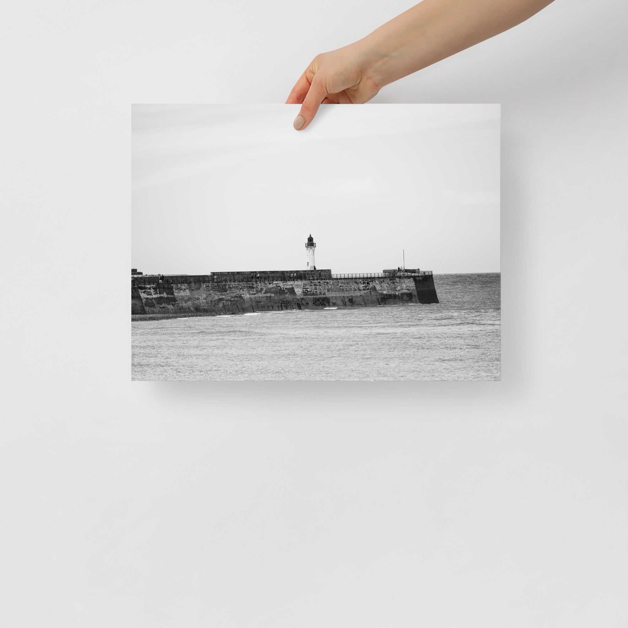 Poster mural - Phare de Normandie – Photographie de paysage – Poster photo, poster XXL, photographie murale et des posters muraux unique au monde. La boutique de posters créée par Yann Peccard un Photographe français.