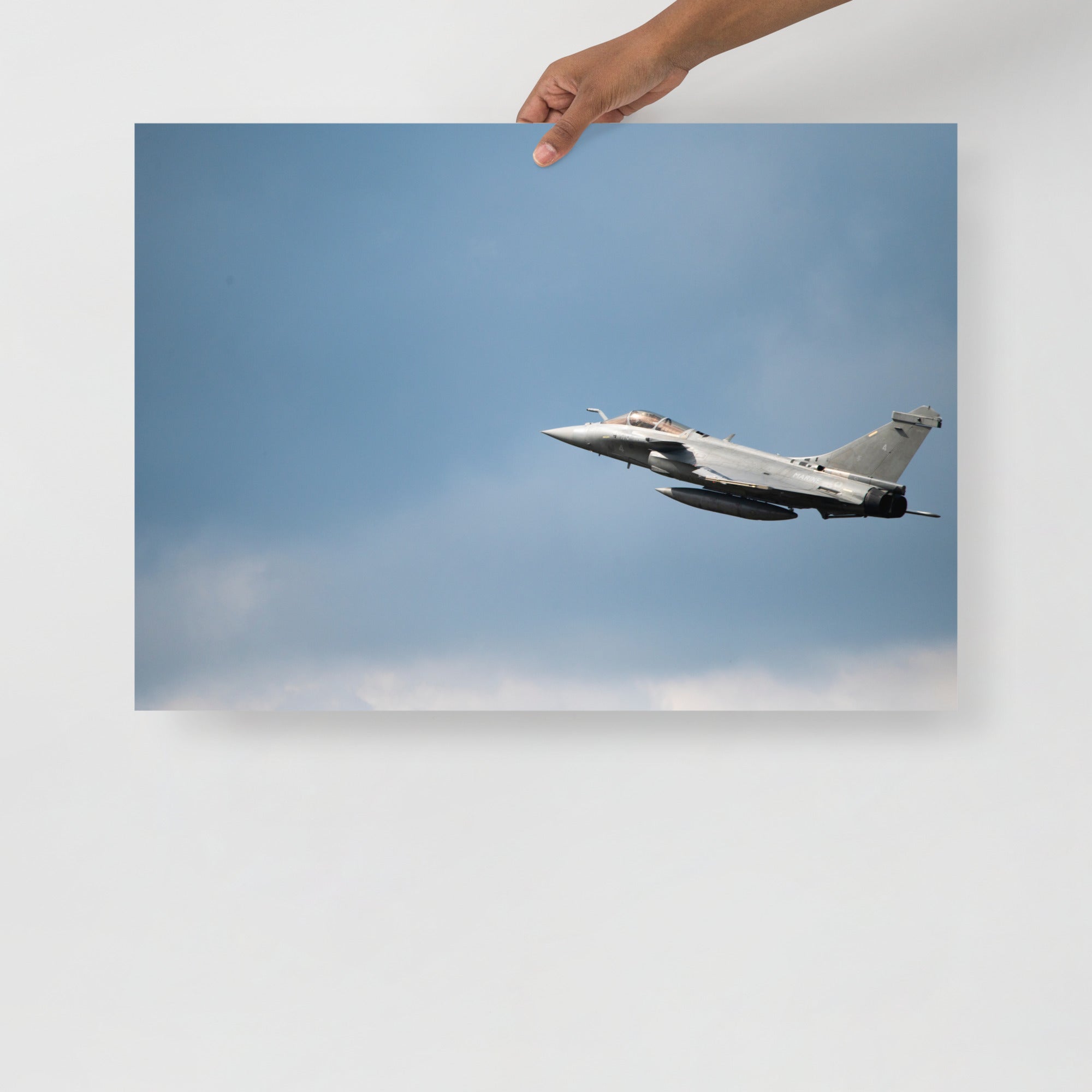 Poster mural - Avion Le Rafale N01 – Photographie d'avion de chasse – Poster photo, poster XXL, Photo d’art, photographie murale et des posters muraux des photographies de rue unique au monde. La boutique de posters créée par un Photographe français.