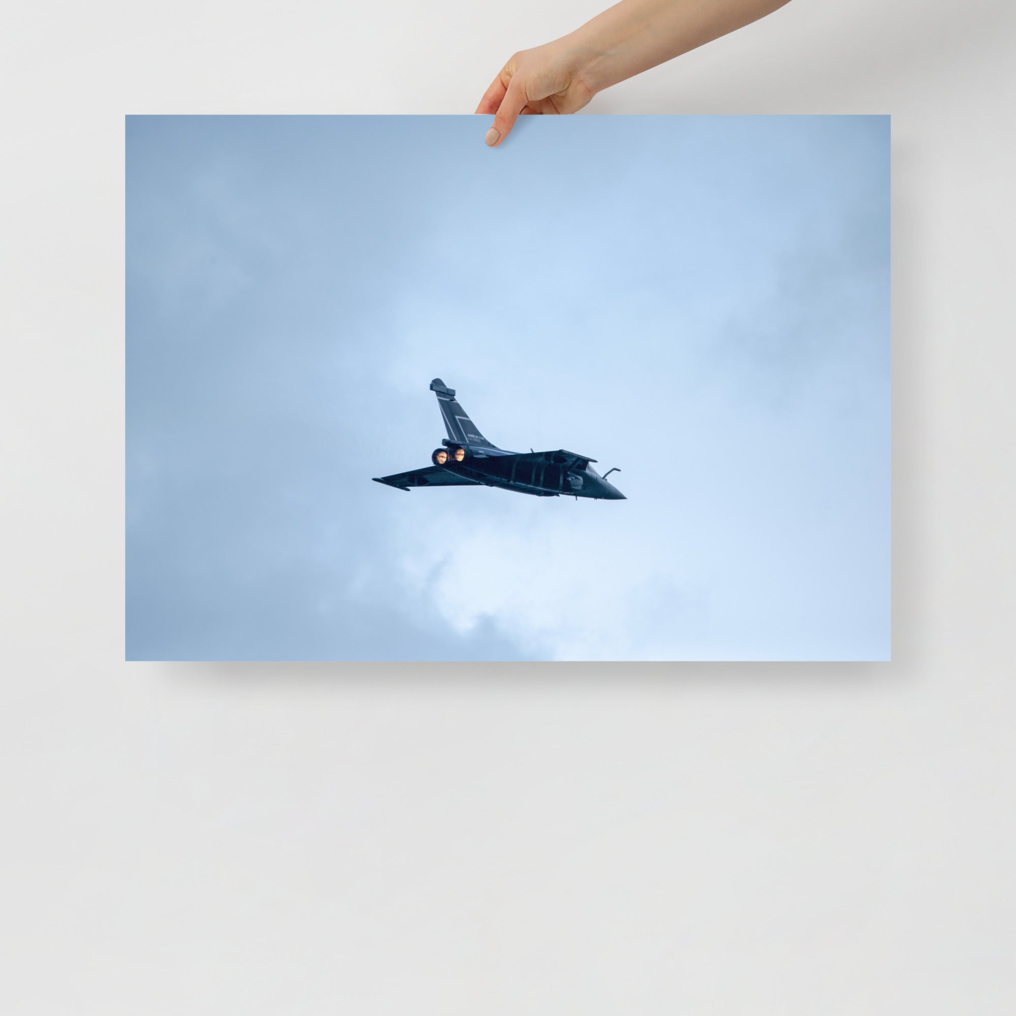 Poster mural - Avion Le Rafale N02 – Photographie d'avion de chasse – Poster photo, poster XXL, Photo d’art, photographie murale et des posters muraux des photographies de rue unique au monde. La boutique de posters créée par un Photographe français.