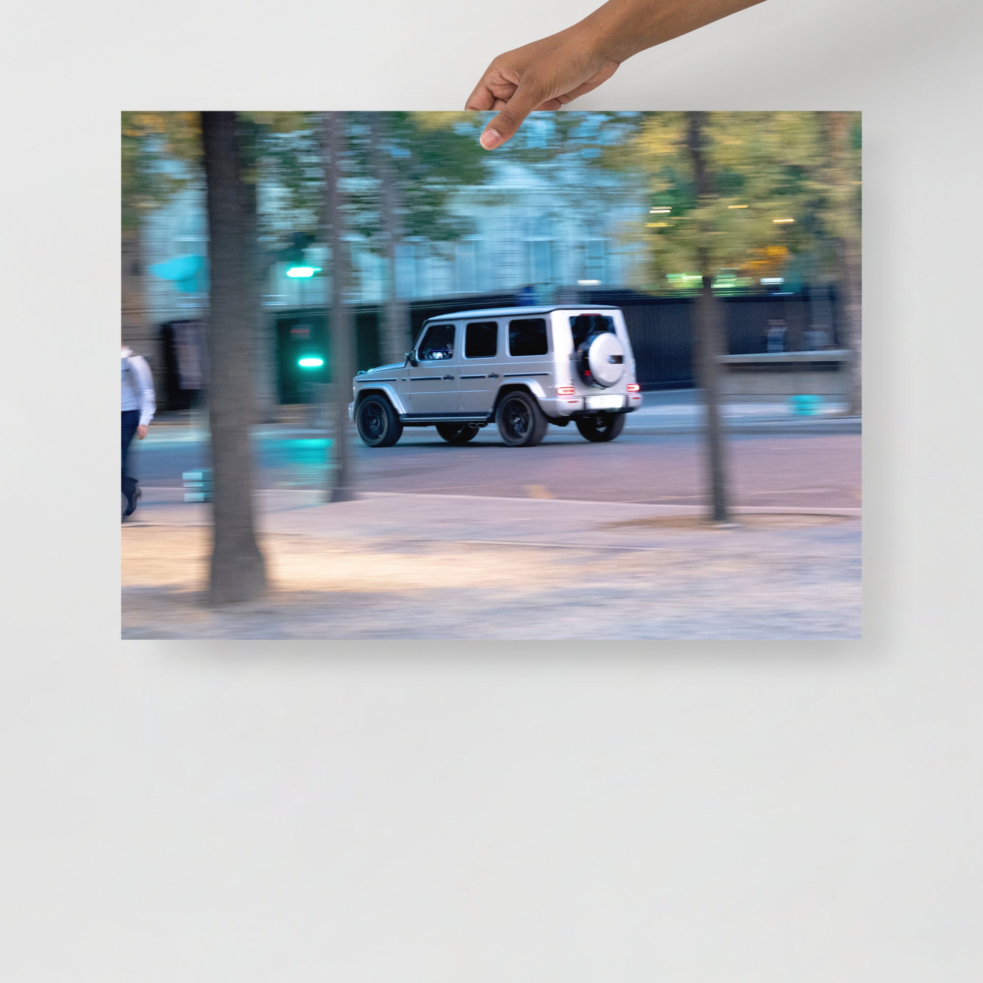 Poster mural - Mercedes Classe G – Photographie de 4x4 – Poster photo, poster XXL, photographie murale et des posters muraux unique au monde. La boutique de posters créée par Yann Peccard un Photographe français.
