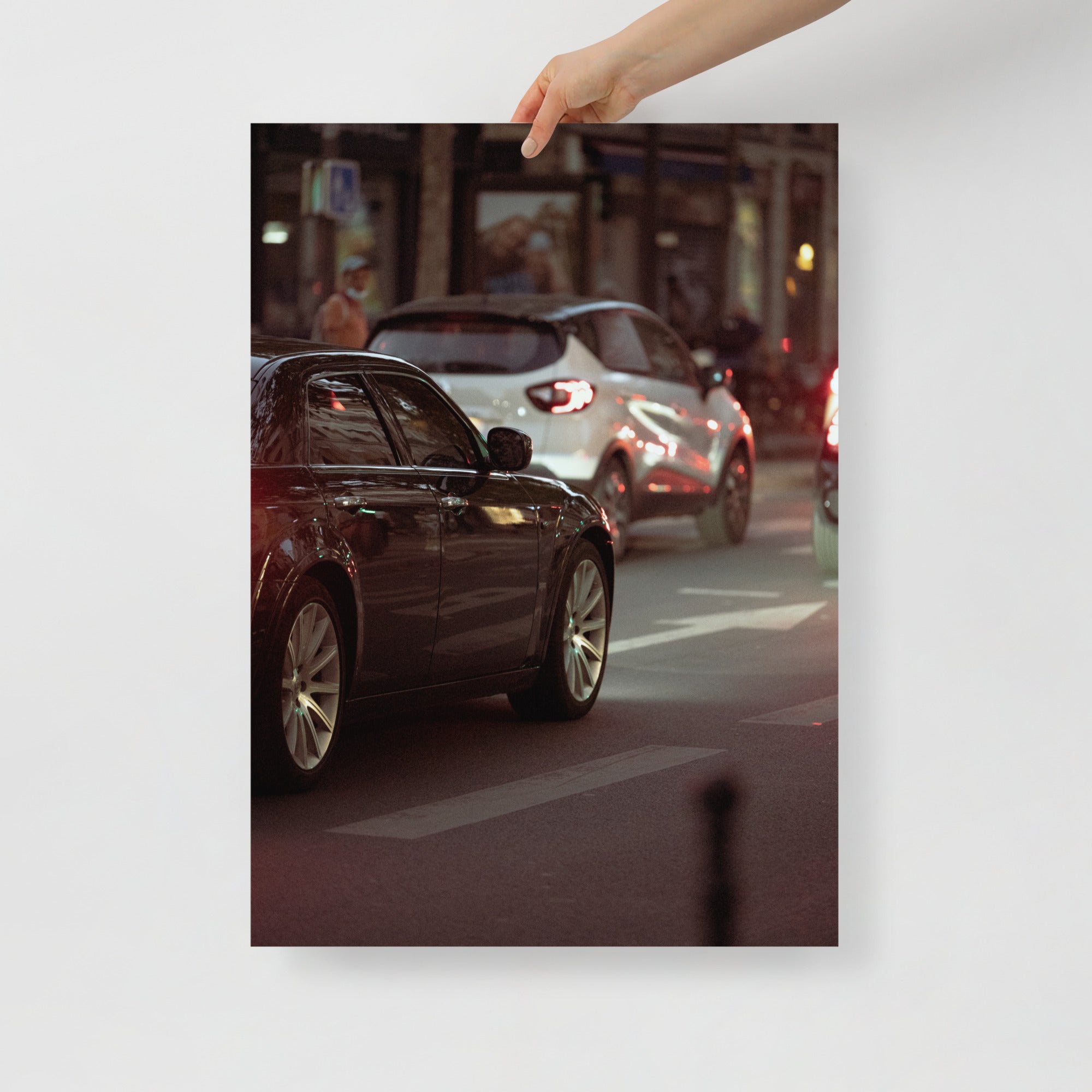 Poster mural - Chrysler 300c – Photographie de voiture – Poster photo, poster XXL, Photo d’art, photographie murale et des posters muraux des photographies de rue unique au monde. La boutique de posters créée par un Photographe français.