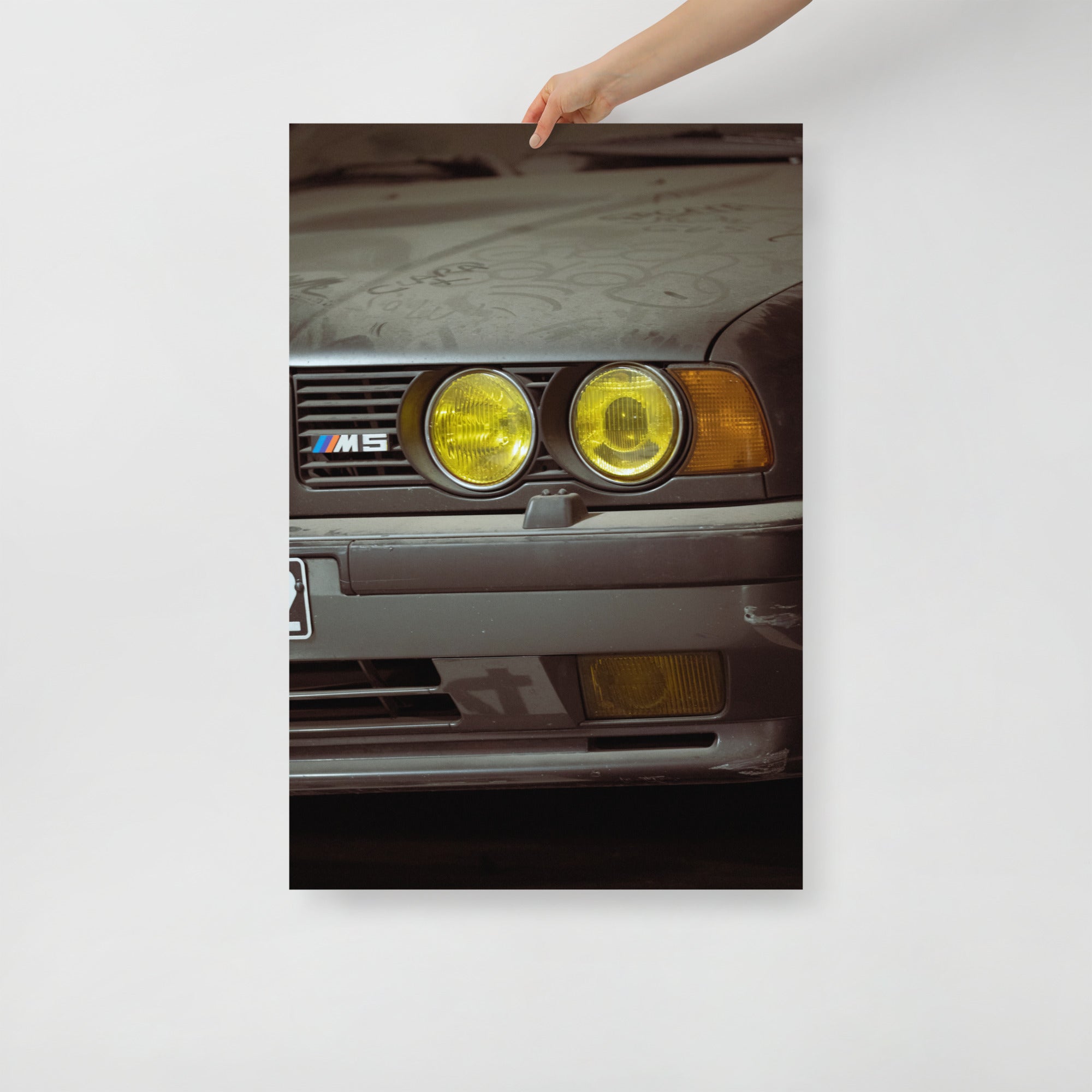 Poster mural - Bmw M5 E34 - Photographie de voiture