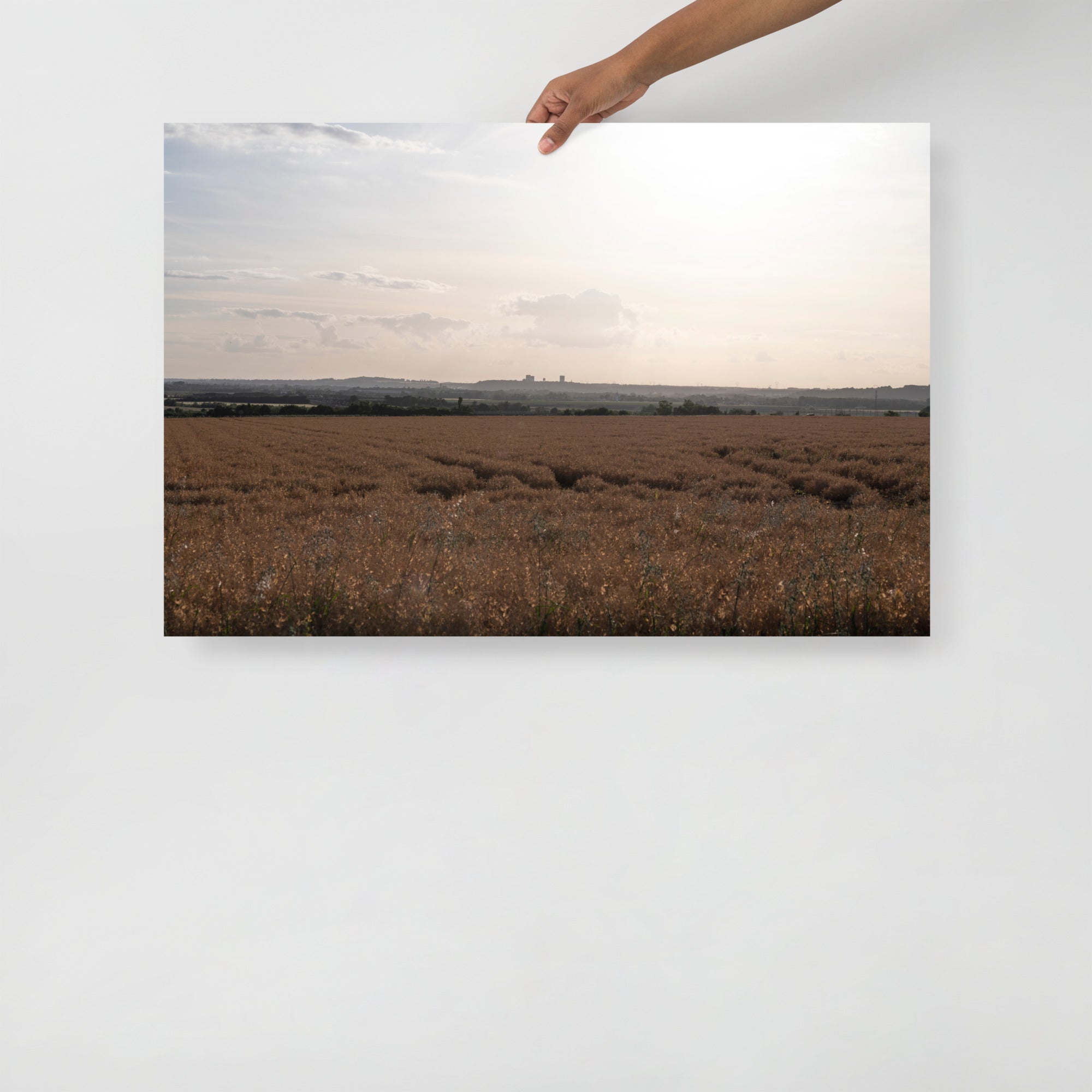 Poster mural - Campagne N01 – Photographie paysage – Poster photo, poster XXL, Photo d’art, photographie murale et des posters muraux des photographies de rue unique au monde. La boutique de posters créée par un Photographe français.