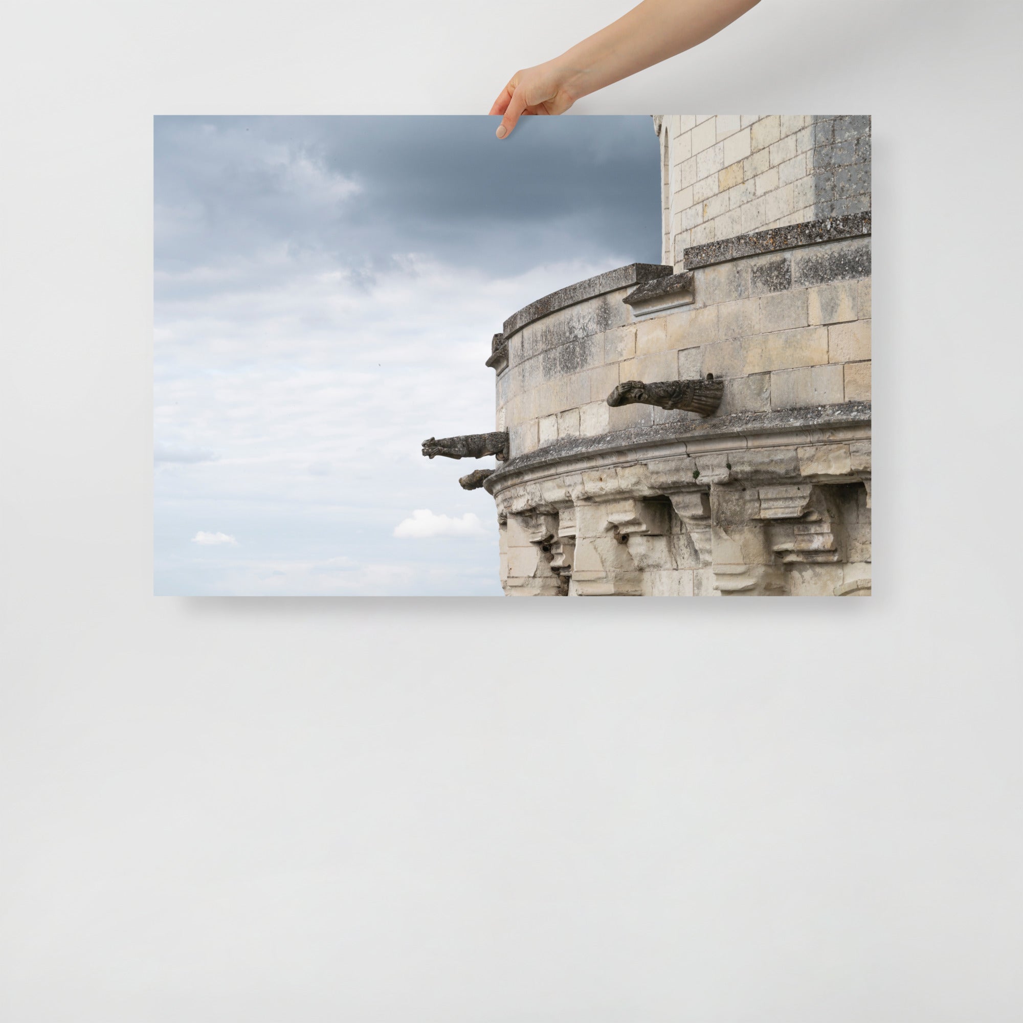Poster mural - Château royal d'Amboise N01 – Photographie de France – Poster photo, poster XXL, Photo d’art, photographie murale et des posters muraux des photographies de rue unique au monde. La boutique de posters créée par un Photographe français.