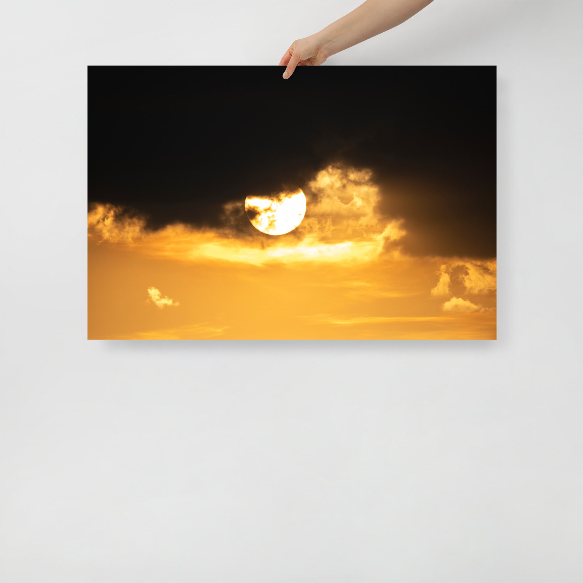 Poster mural - Coucher de soleil N04 – Photographie coucher de soleil – Poster photo, poster XXL, Photo d’art, photographie murale et des posters muraux des photographies de rue unique au monde. La boutique de posters créée par un Photographe français.