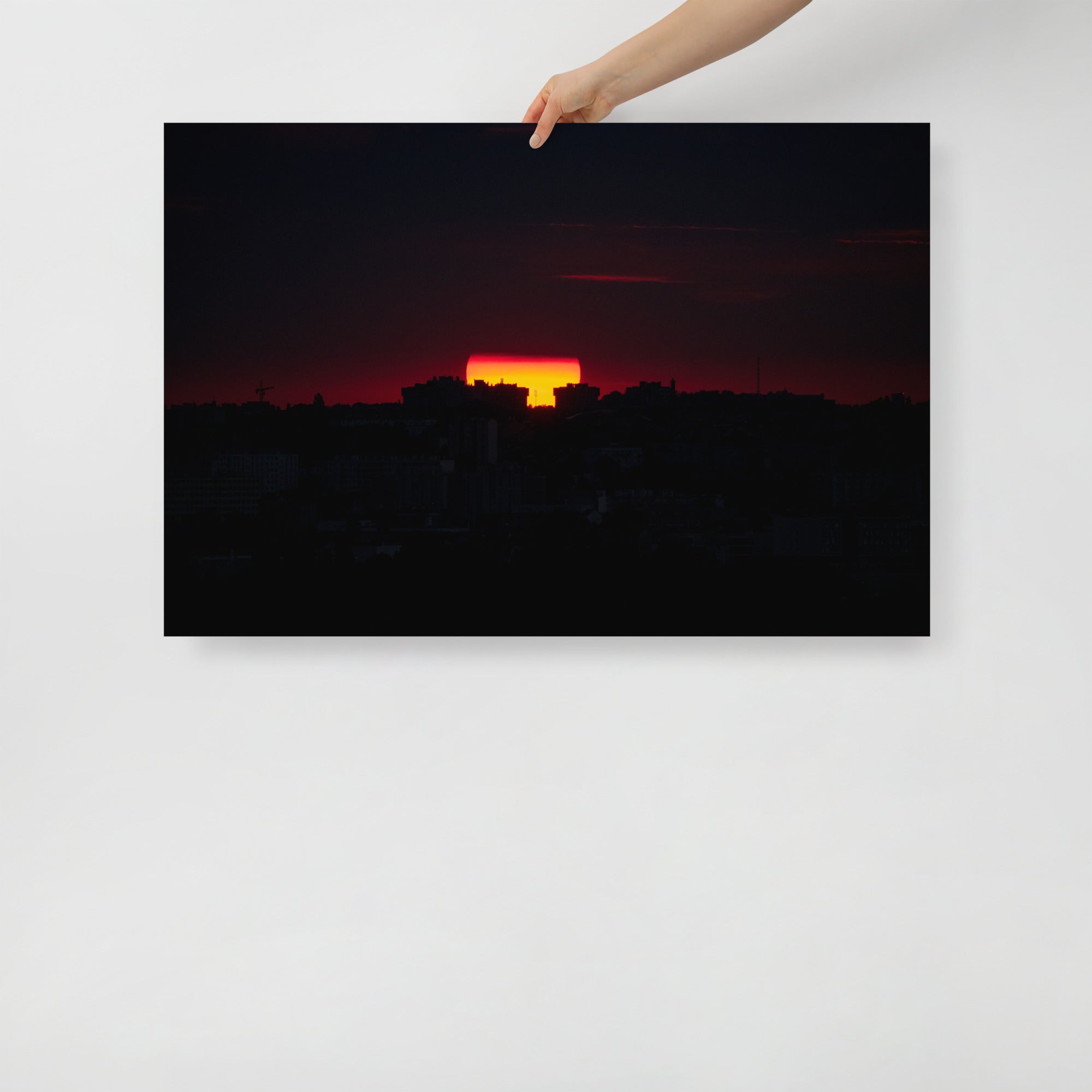 Poster mural - Coucher de soleil N06 – Photographie coucher de soleil – Poster photo, poster XXL, Photo d’art, photographie murale et des posters muraux des photographies de rue unique au monde. La boutique de posters créée par un Photographe français.