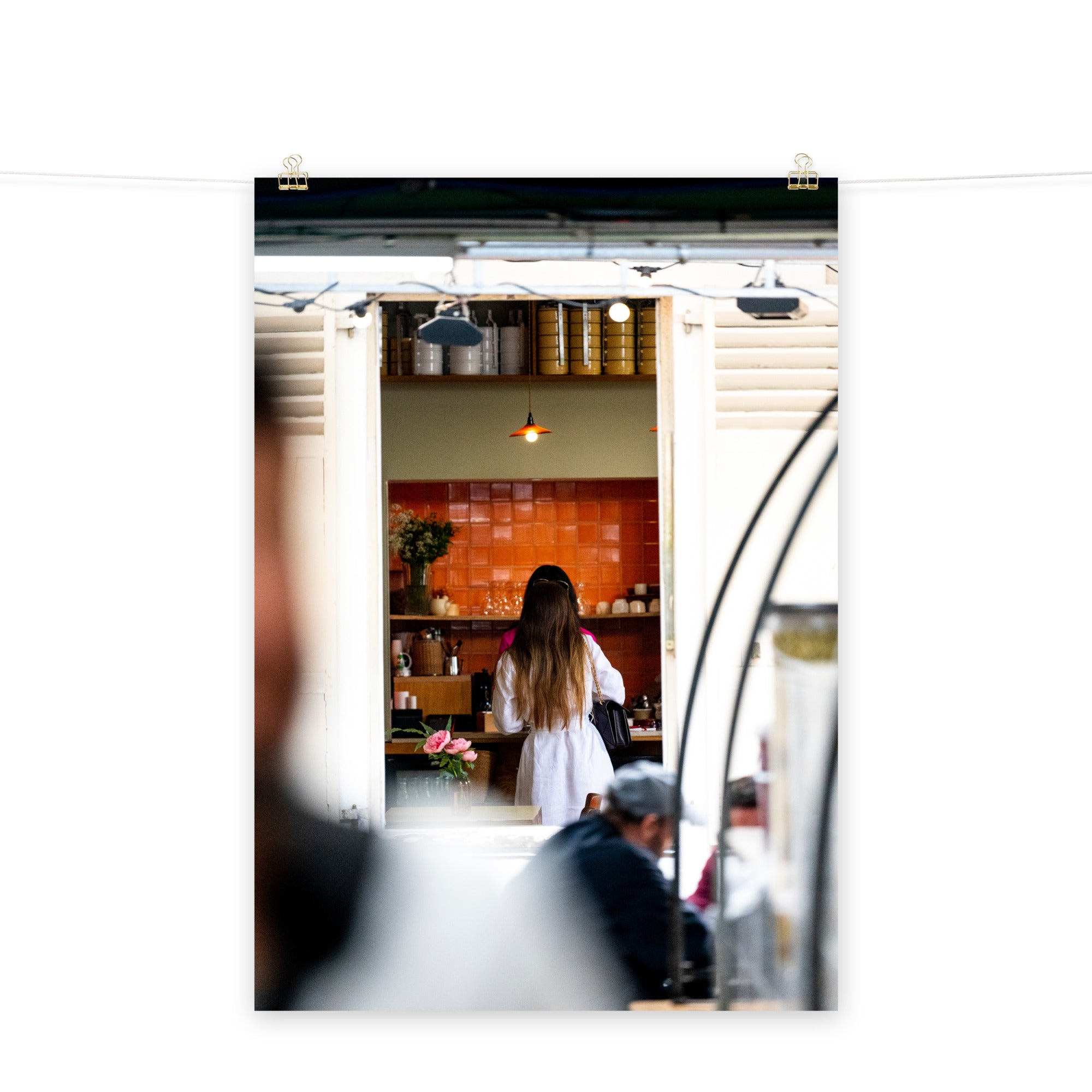 Poster mural - Le Marché des enfants rouges – Photographie de rue à Paris – Poster photo, poster XXL, Photo d’art, photographie murale et des posters muraux des photographies de rue unique au monde. La boutique de posters créée par un Photographe français.