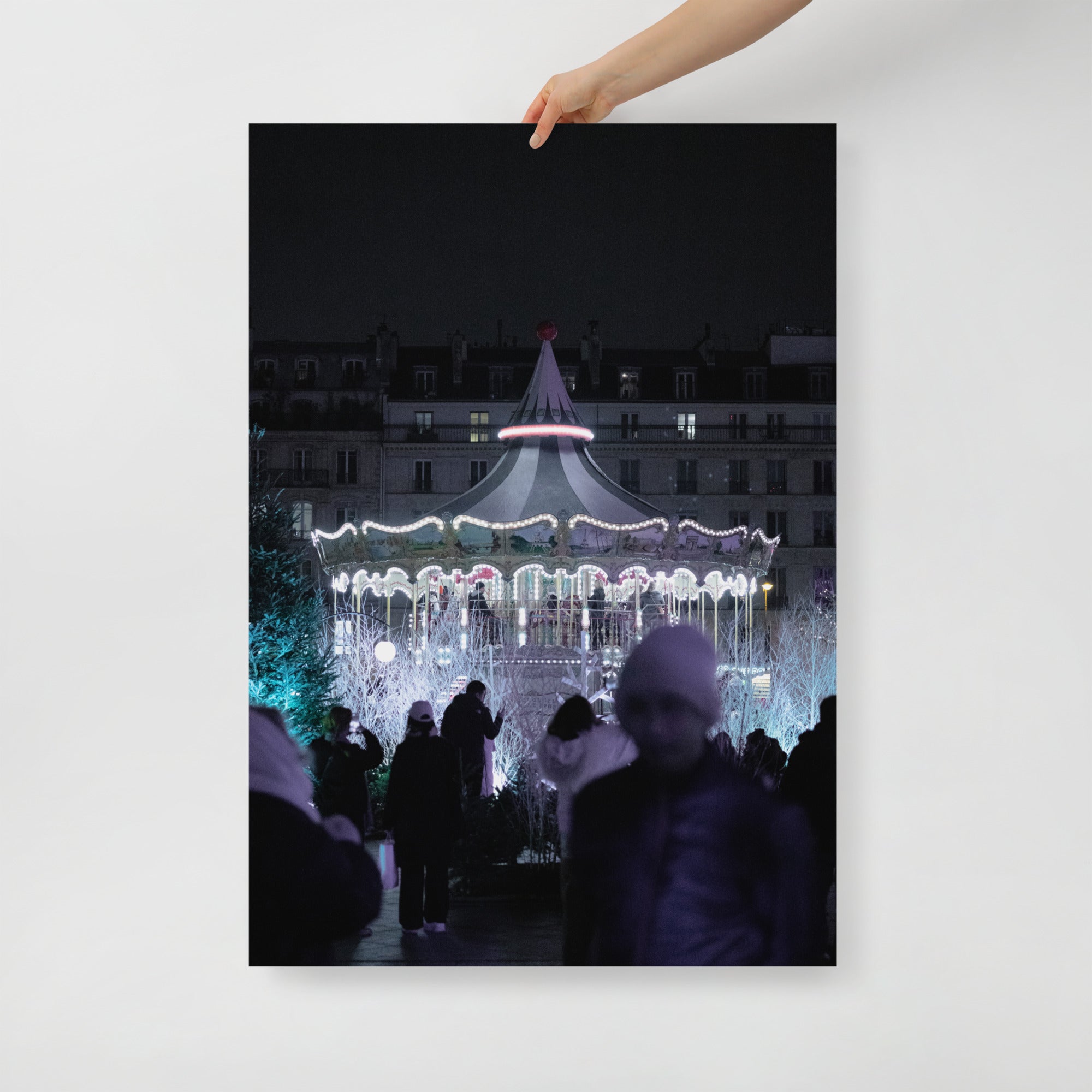 Poster mural - Manège – Photographie de rue à Paris – Poster photo, poster XXL, photographie murale et des posters muraux unique au monde. La boutique de posters créée par Yann Peccard un Photographe français.