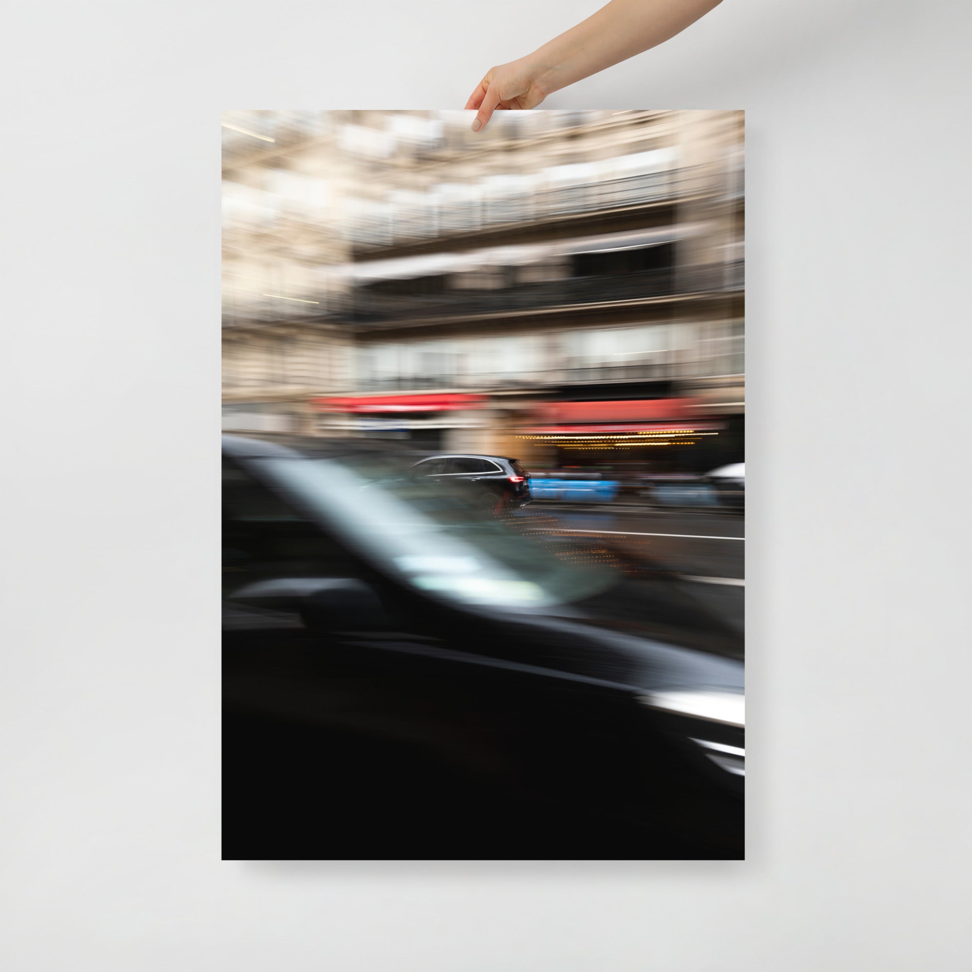 Poster mural - Mercedes Class B – Photographie de voiture – Poster photo, poster XXL, Photo d’art, photographie murale et des posters muraux des photographies de rue unique au monde. La boutique de posters créée par un Photographe français.