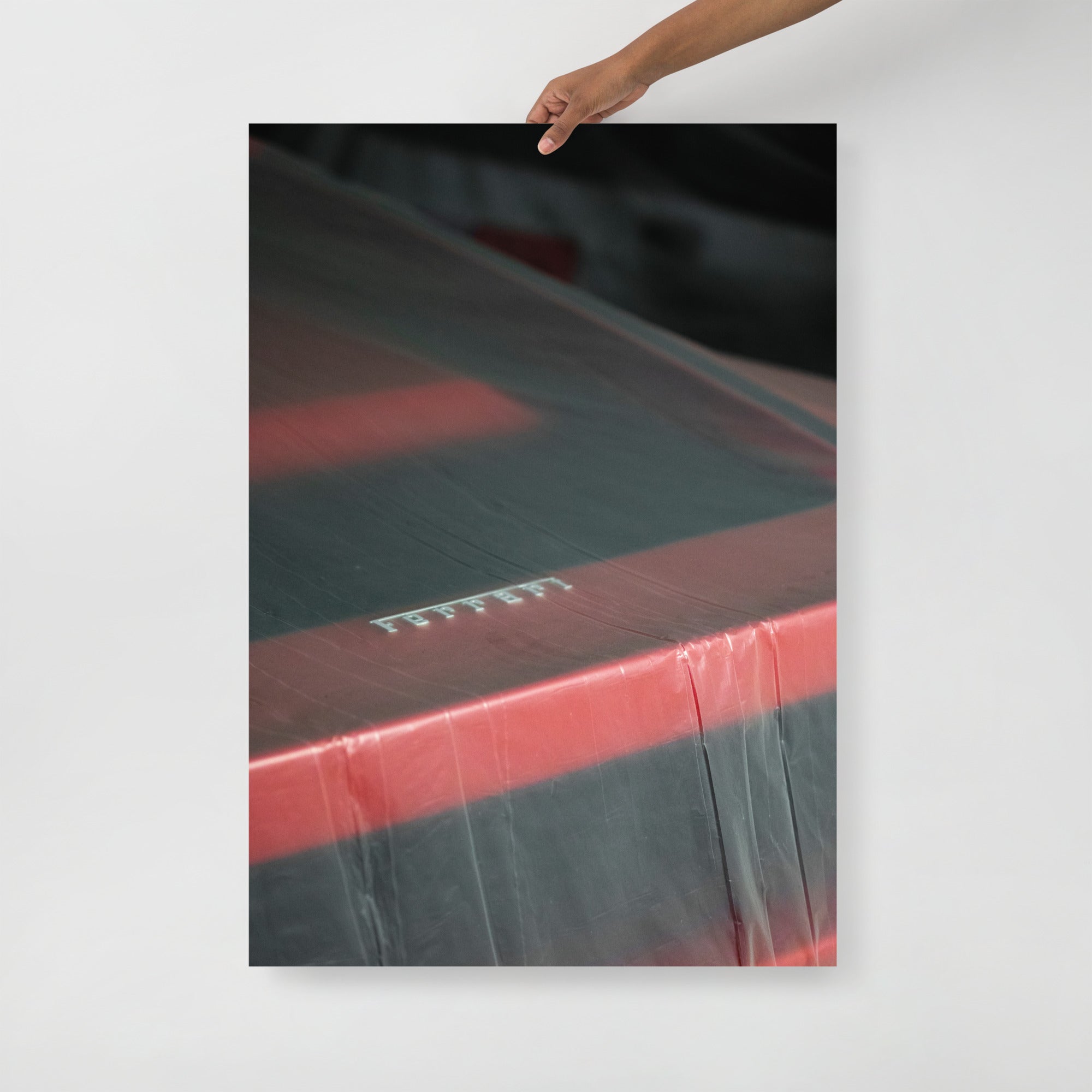 Poster mural - Ferrari Testarossa N02 – Photographie de voiture – Poster photo, poster XXL, Photo d’art, photographie murale et des posters muraux des photographies de rue unique au monde. La boutique de posters créée par un Photographe français.