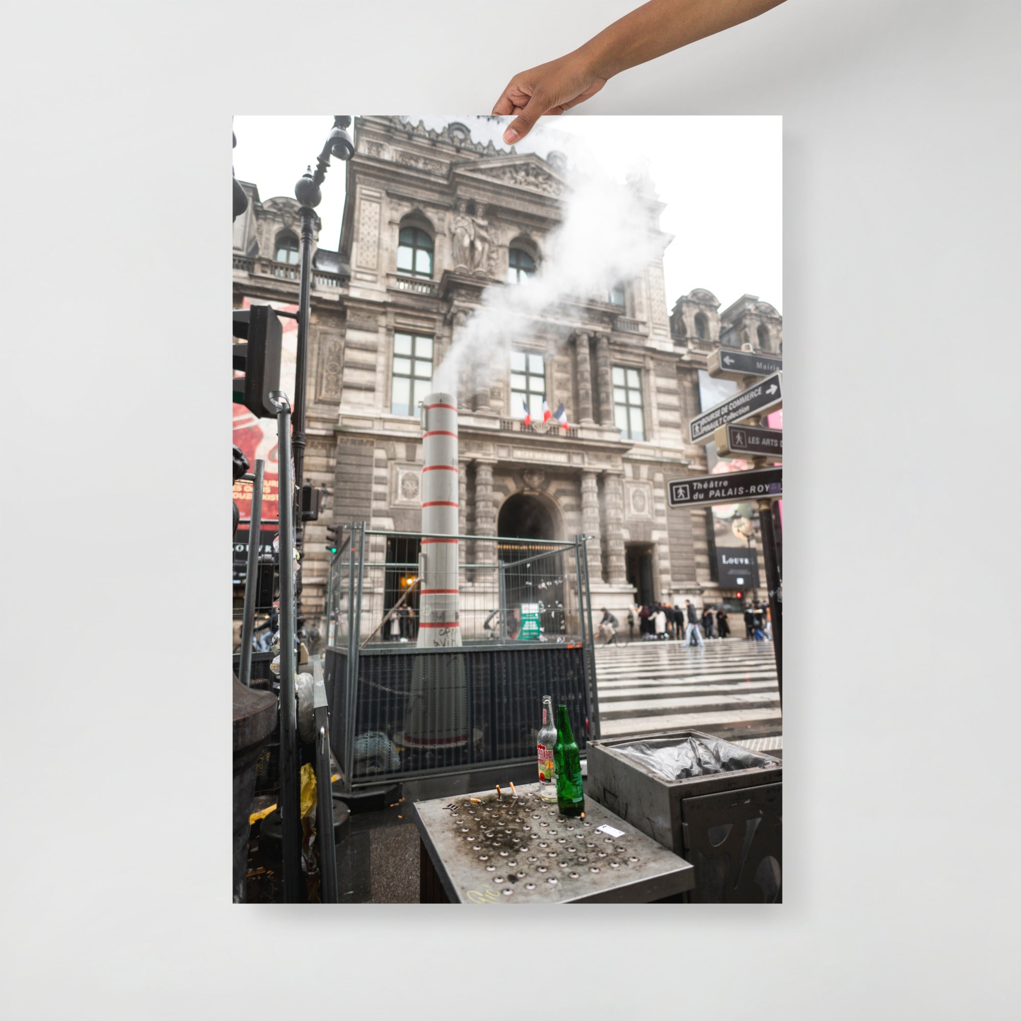 Poster mural - Passage Richelieu – Photographie de rue Paris – Poster photo, poster XXL, photographie murale et des posters muraux unique au monde. La boutique de posters créée par Yann Peccard un Photographe français.