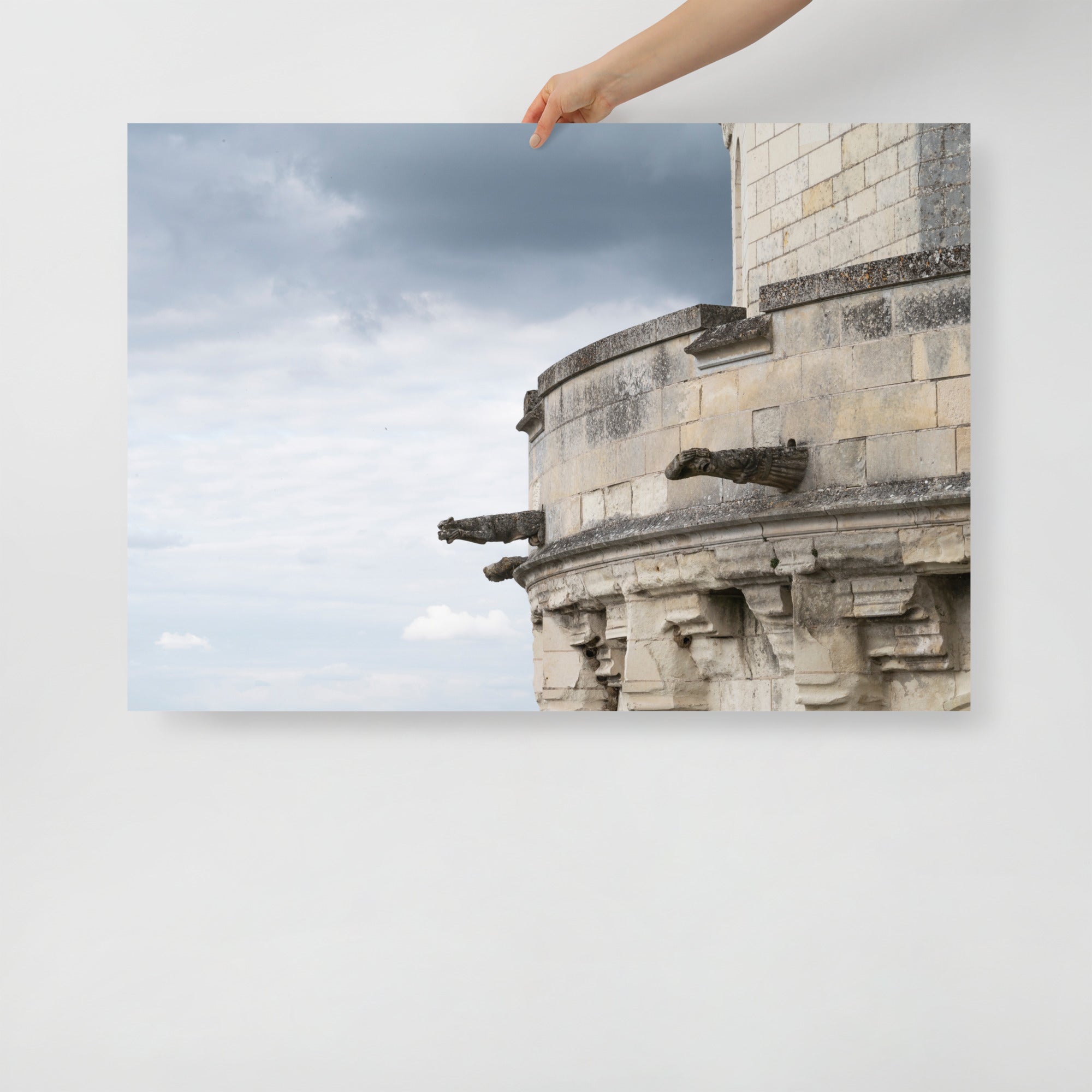 Poster mural - Château royal d'Amboise N01 – Photographie de France – Poster photo, poster XXL, Photo d’art, photographie murale et des posters muraux des photographies de rue unique au monde. La boutique de posters créée par un Photographe français.