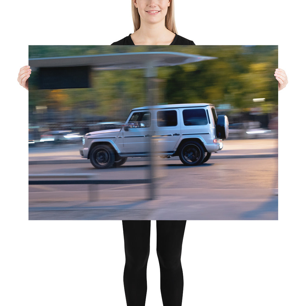 Poster mural - Mercedes classe G AMG 63 – Photographie de 4x4 – Poster photo, poster XXL, photographie murale et des posters muraux unique au monde. La boutique de posters créée par Yann Peccard un Photographe français.