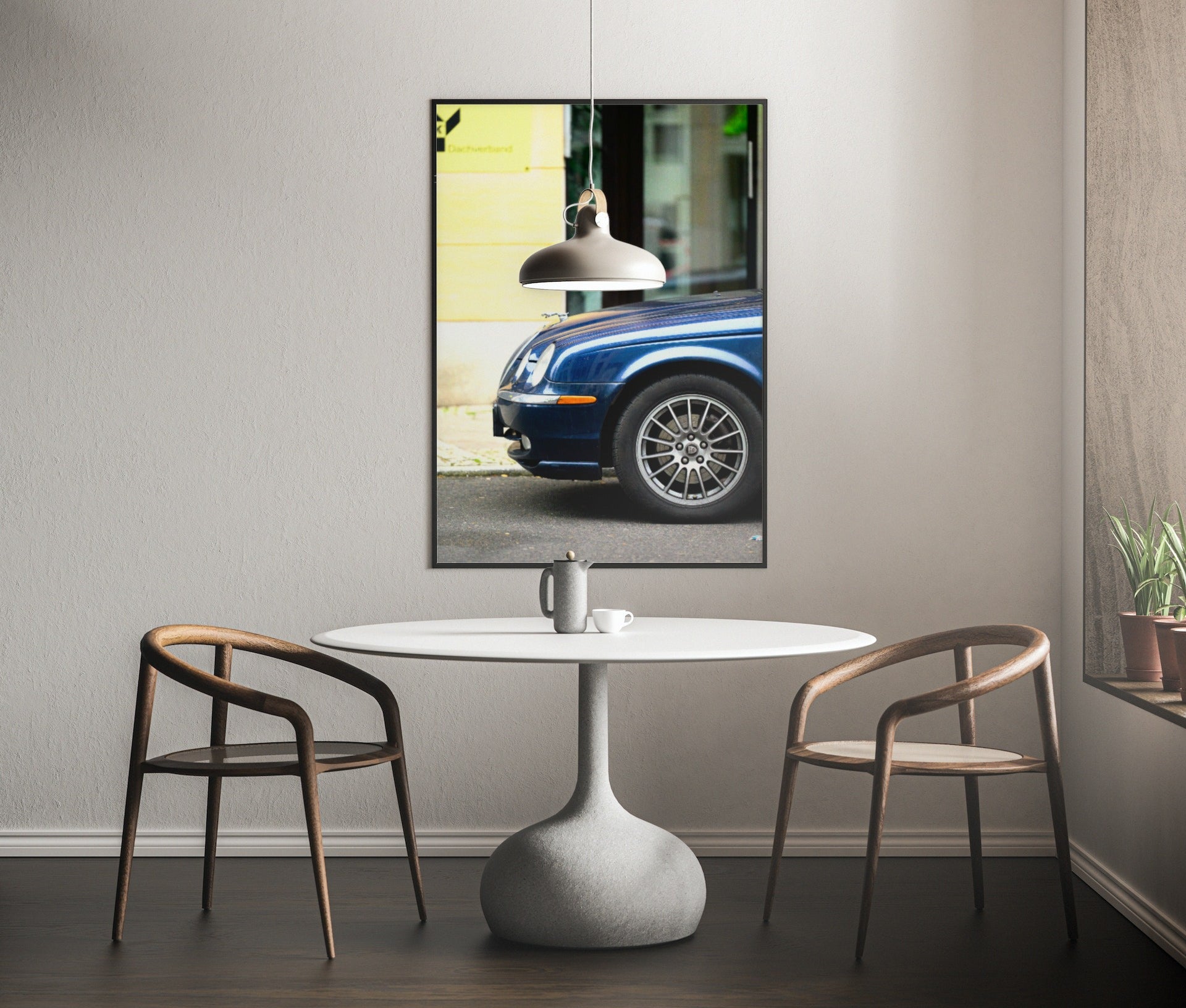 Poster mural - Jaguar s-type – Photographie de voiture – Poster photo, poster XXL, Photo d’art, photographie murale et des posters muraux des photographies de rue unique au monde. La boutique de posters créée par un Photographe français.