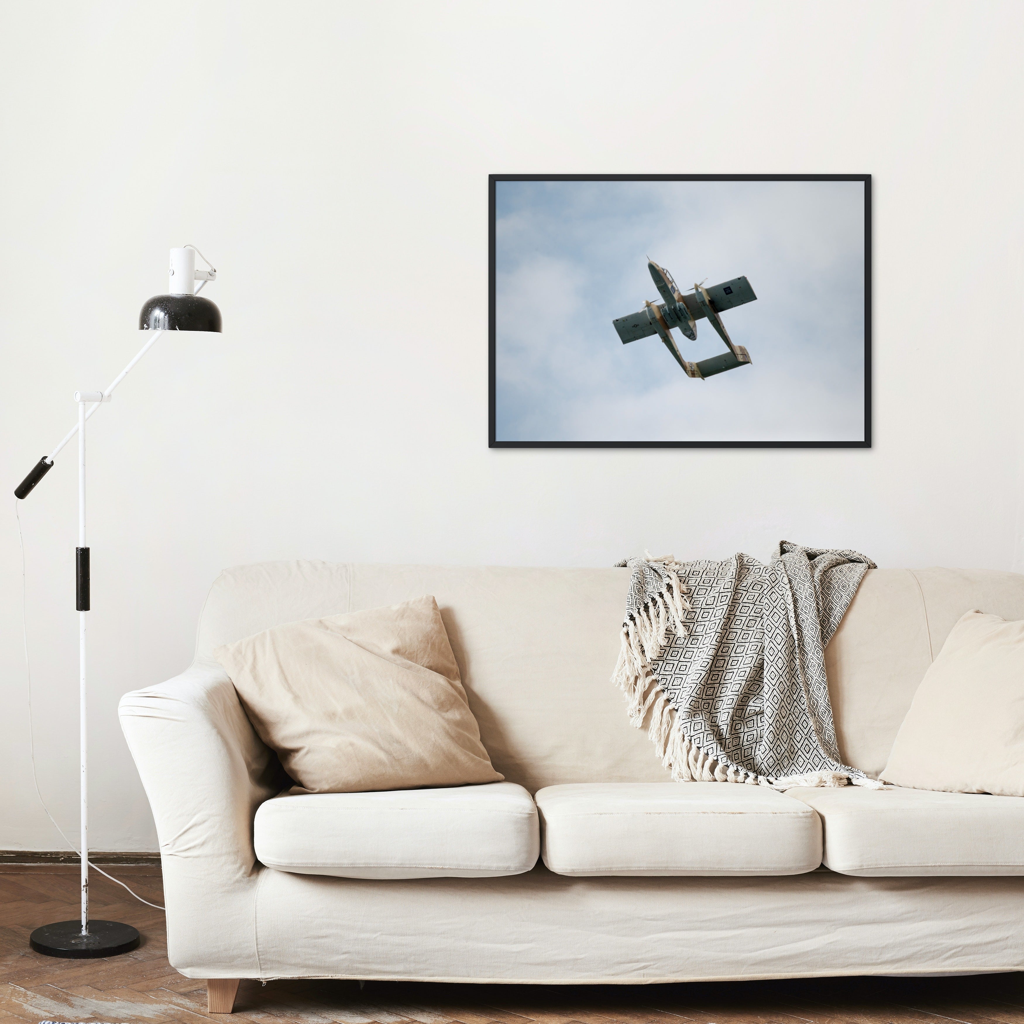 Poster mural - Ov-10 bronco – Photographie d'avion de guerre – Poster photo, poster XXL, photographie murale et des posters muraux unique au monde. La boutique de posters créée par Yann Peccard un Photographe français.